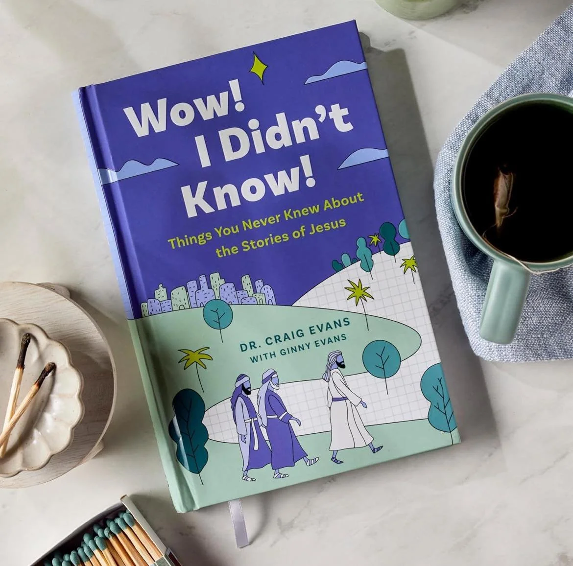 WOW! I DIDN&rsquo;T KNOW THAT!, this new book by Dr. Craig Evans &amp; Ginny Evans will be available for purchase for $15 this week. 

Reminder, if you were one of the first 80 people who bought it on Amazon, show your receipt and you will get a free