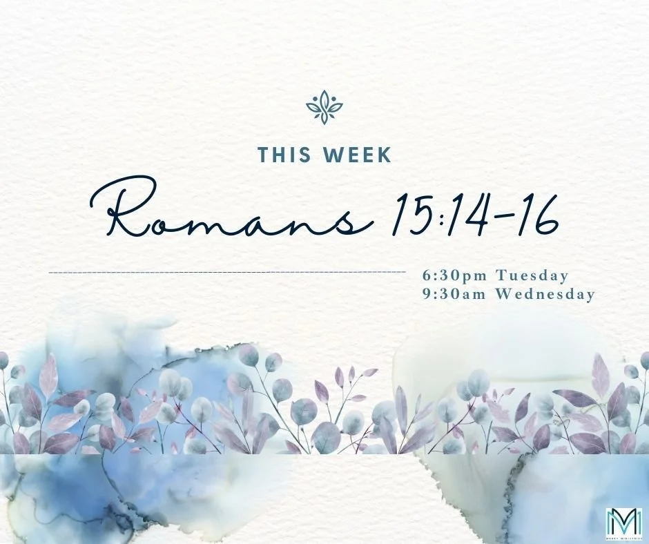 We finish &ldquo;The Greatest Letter Ever Written&rdquo; this week! There are some hidden surprises that Paul saved for this very important ending. 
Let&rsquo;s finish strong!!