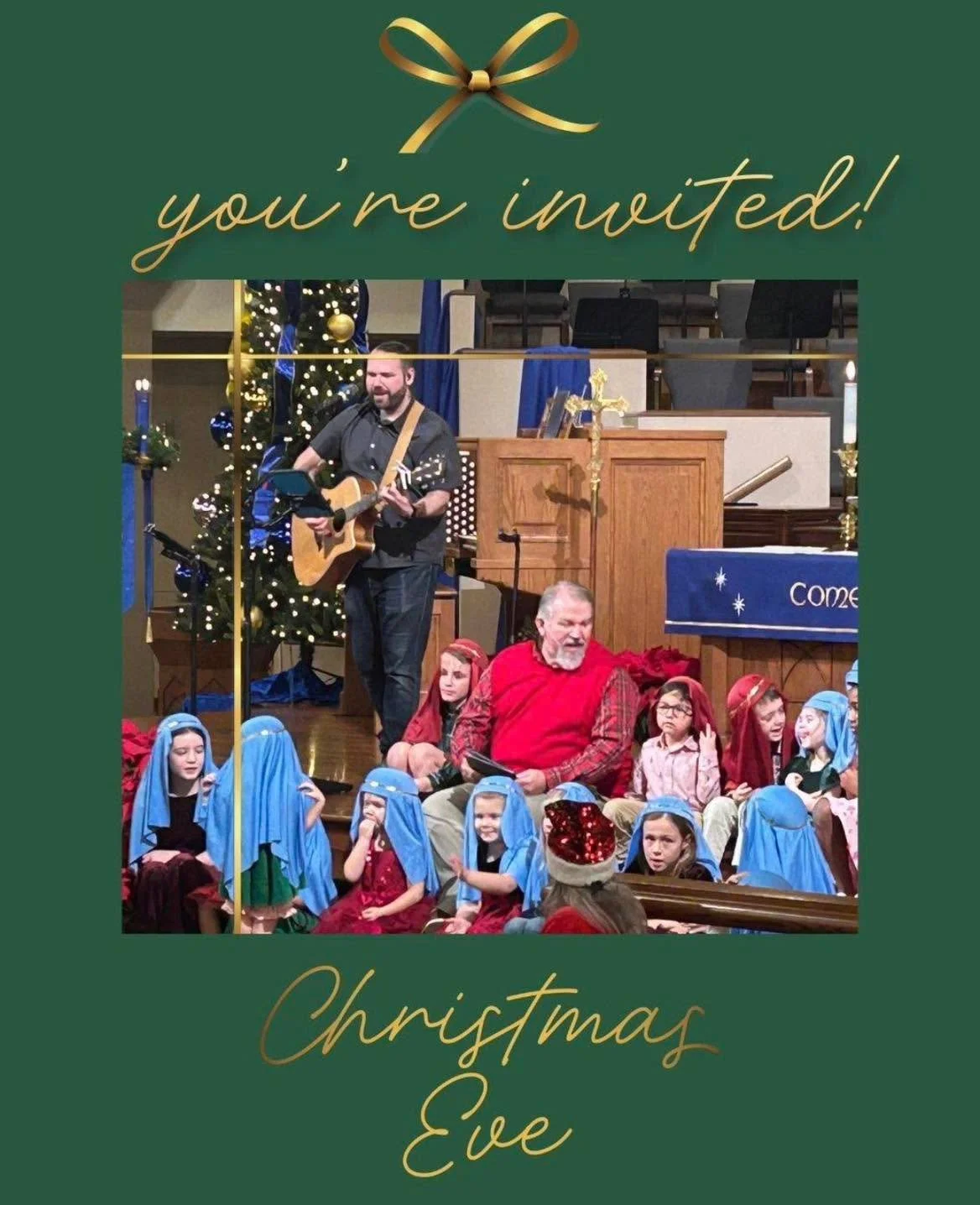 Christmas Eve is almost here! 🎄✨
Join Sugar Land Methodist for a beautiful night of worship and celebration.
December 24 Services:
⭐ 5:00 p.m. &ndash; Family Service
⭐ 7:00 p.m. &ndash; Traditional Service
⭐ 9:00 p.m. &ndash; Communion Service
Bring