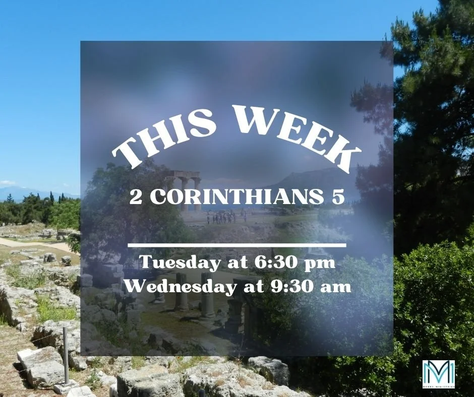 This week we'll cover 2 Corinthians 5. It includes what has been called "The Great Exchange" and THAT changes everything - for now and for eternity! Paul gives us a glimpse into the future that God is preparing for us, including Heaven, the