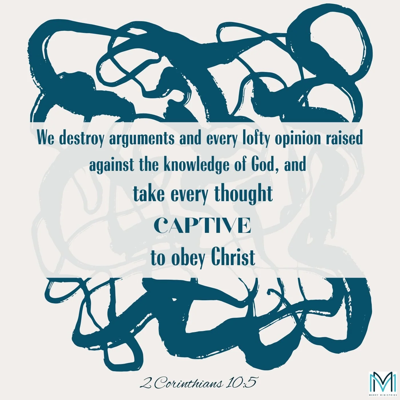 Paul teaches that believers must &ldquo;take every thought captive&rdquo; to obey Christ, recognizing that spiritual warfare begins in the mind where strongholds such as fear, pride, materialism, insecurity, and false worldviews oppose the knowledge 