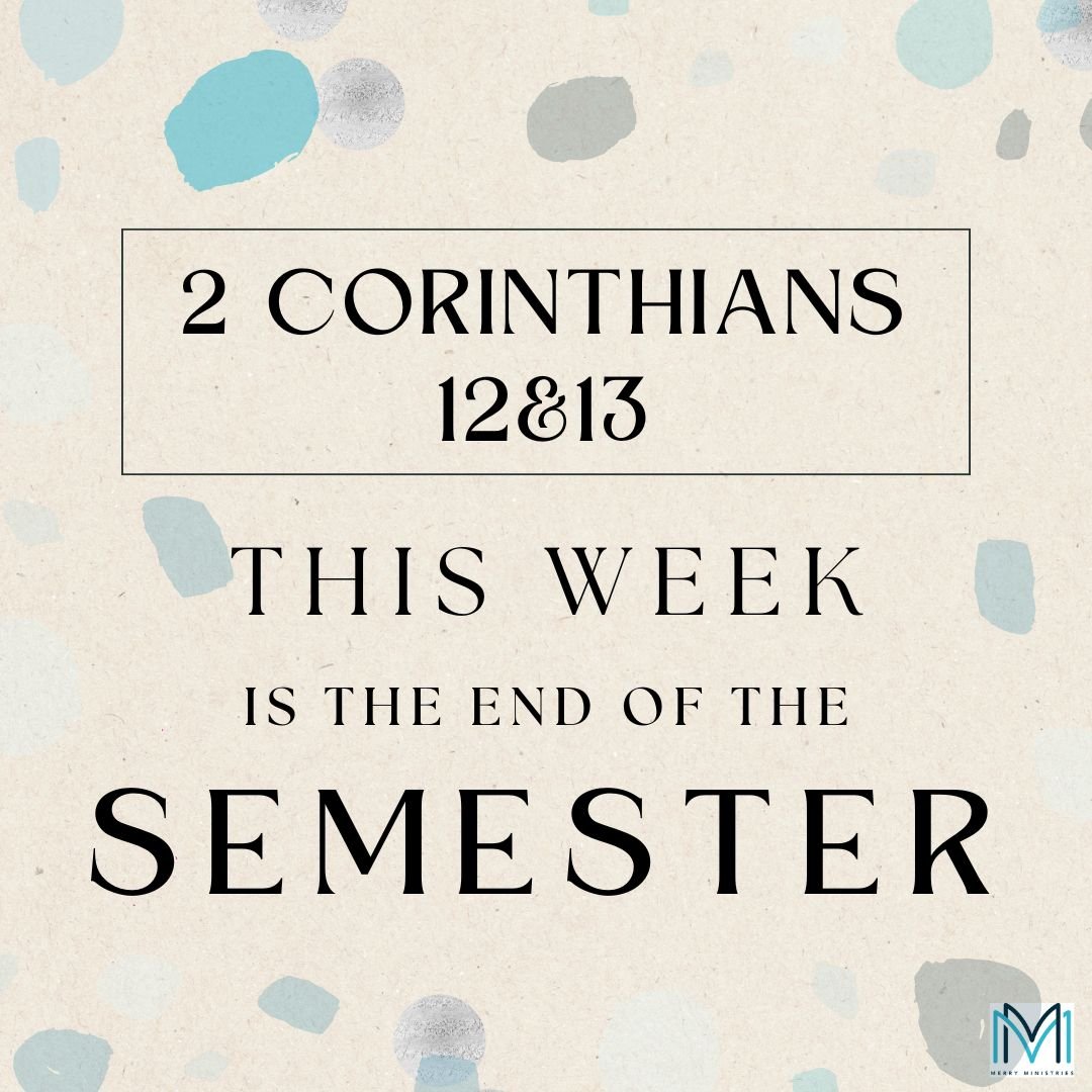Let's finish STRONG!