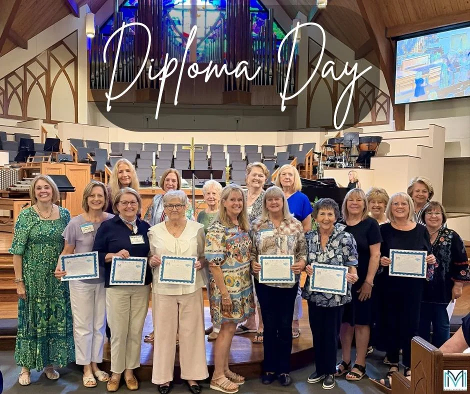 Congratulations to these lovely women for successfully studying through the entire Bible with Merry Ministries! 🩵✝️📖