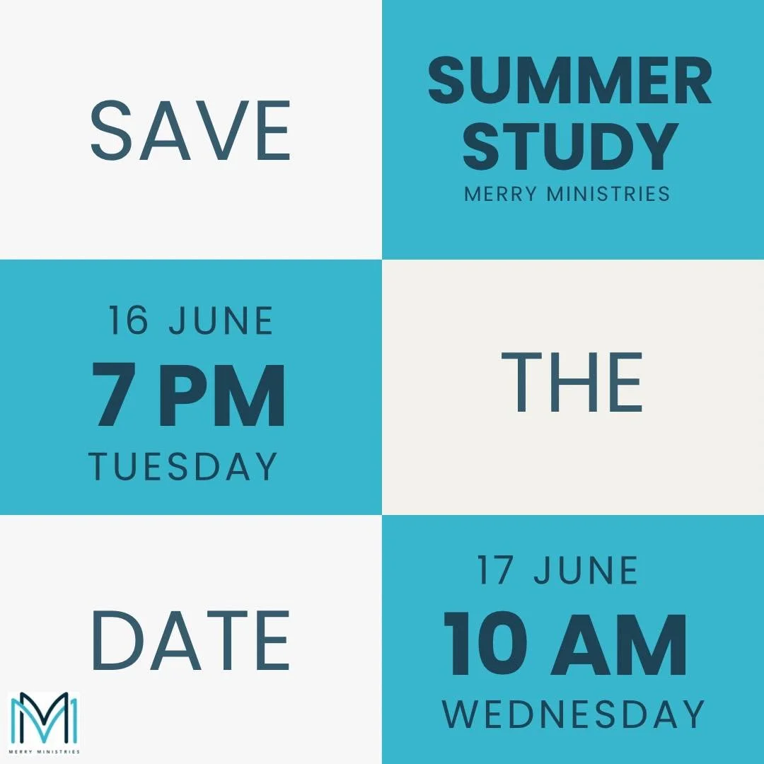 We are on a break until we begin our Super Summer Study, &ldquo;How to Keep Your Feet on the Ground When Everything Is Up in the Air.&rdquo; 

Mark your calendars now!