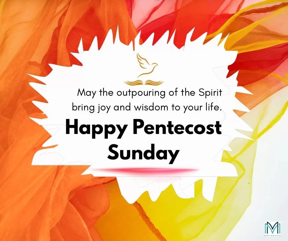 Today is Pentecost Sunday, Happy Birthday to the church!!

&ldquo;And suddenly there came from heaven a sound like a mighty rushing wind, and it filled the entire house where they were sitting. And divided tongues as of fire appeared to them and rest