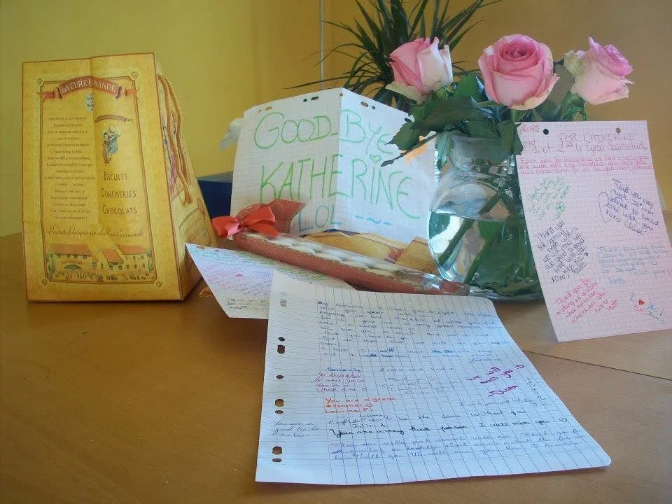 Cathy's goodbye notes from students.jpg