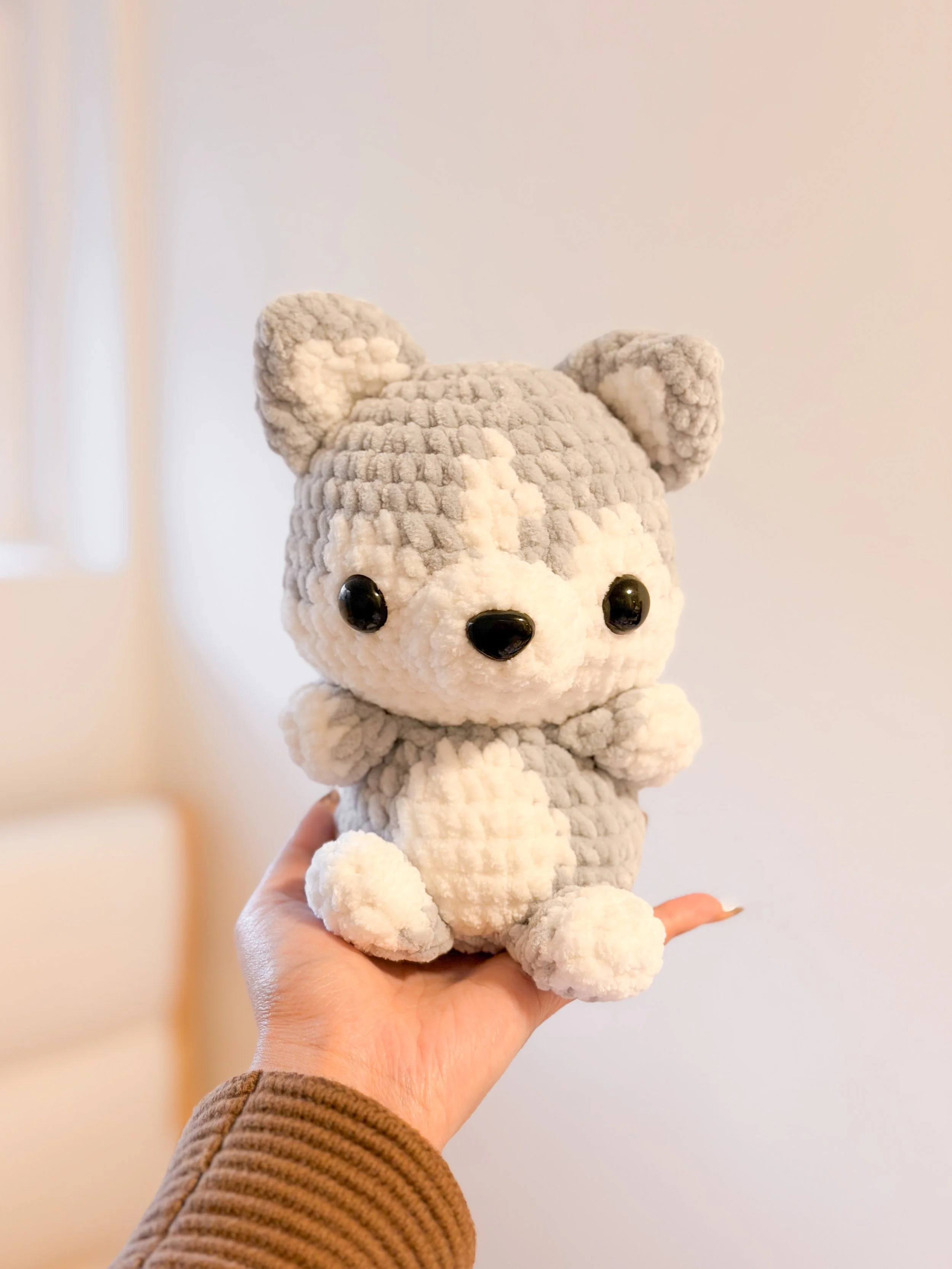 Chubby Husky Plushie