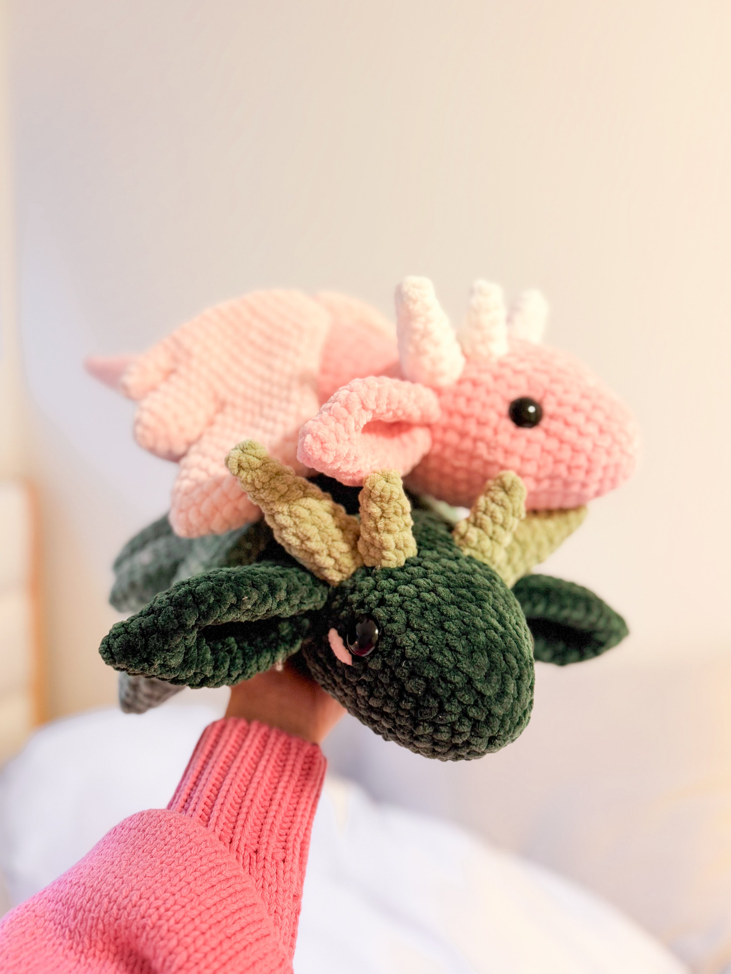 Laying Dragon Plushie
