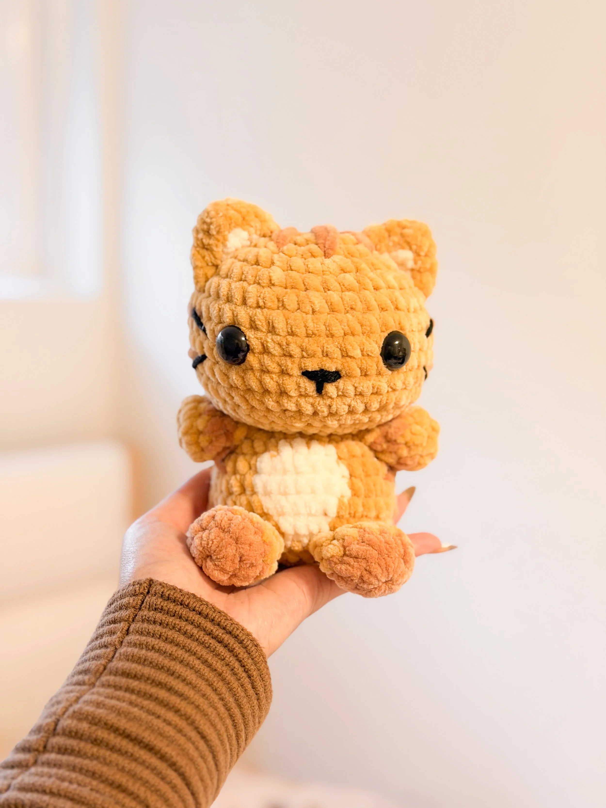 Chubby Tabby Cat Plushie