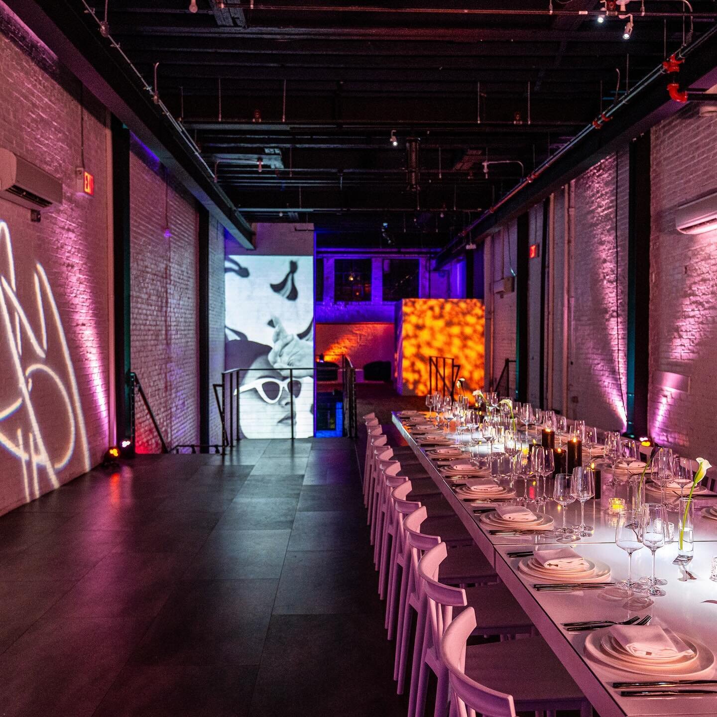 Cancel your reservation and host your next dinner at ELM 🍾 We love smaller intimate events as much as big brand activations! Everything you need from furniture and catering rentals for up to 50 guests are included at our venue, along with an extensi