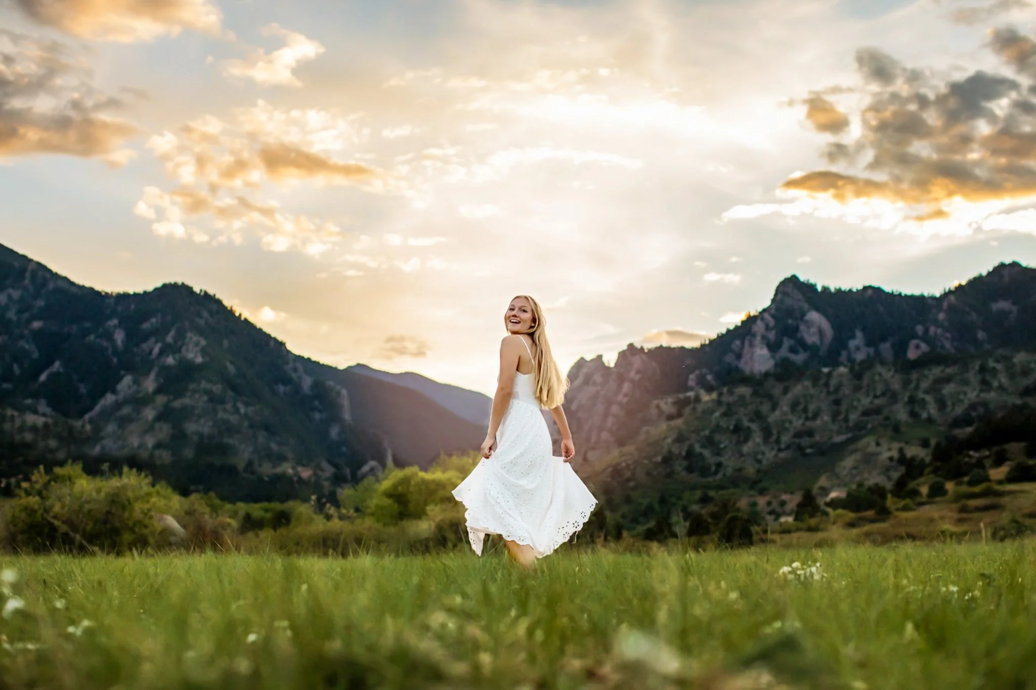 Best Locations for Senior Photos in Boulder, Colorado