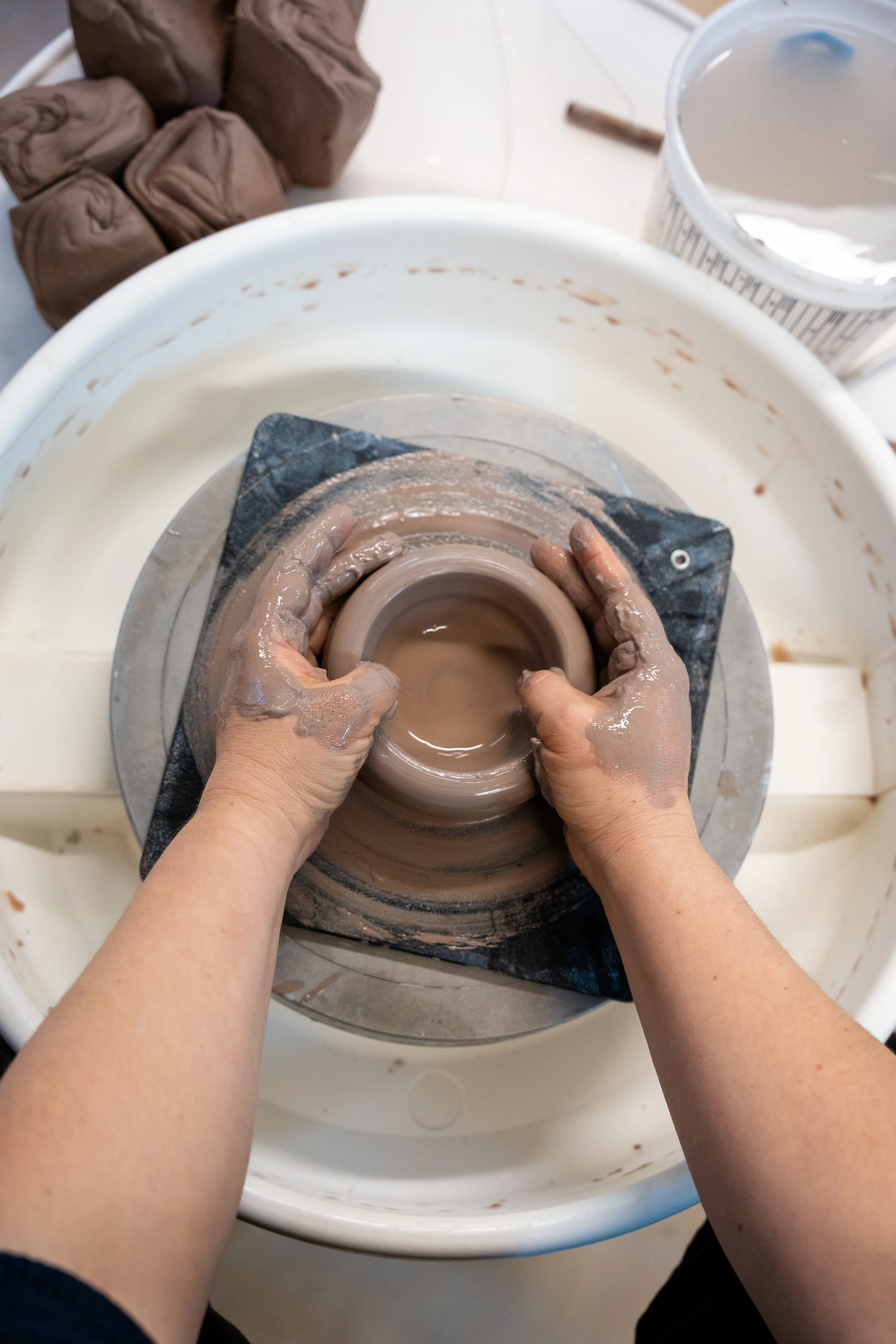 Wheel Thrown Yarn Bowl - Starting July 26
