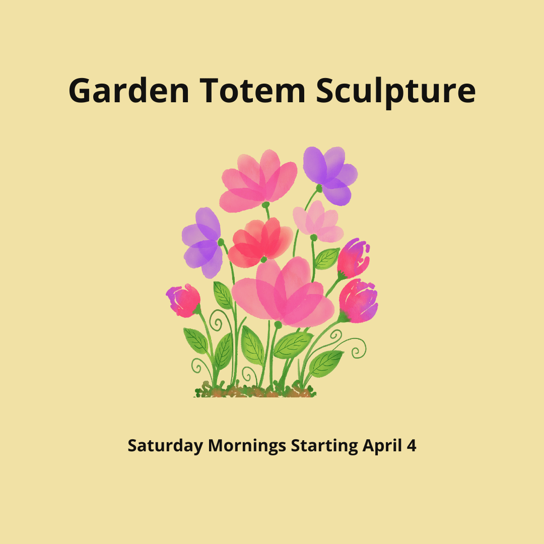 Garden Totem Sculpture - Starting April 4