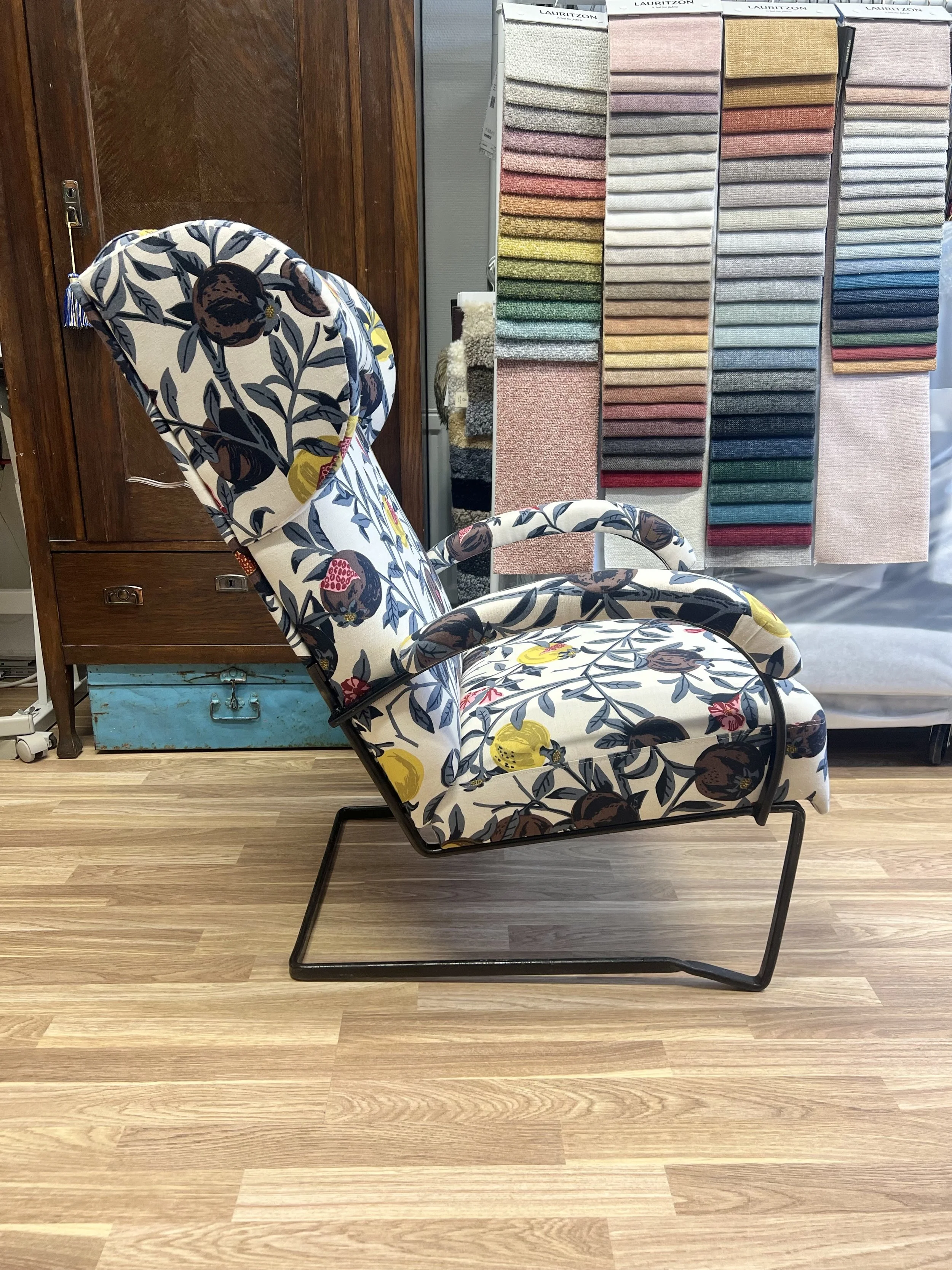 Härligt gung i denna stol