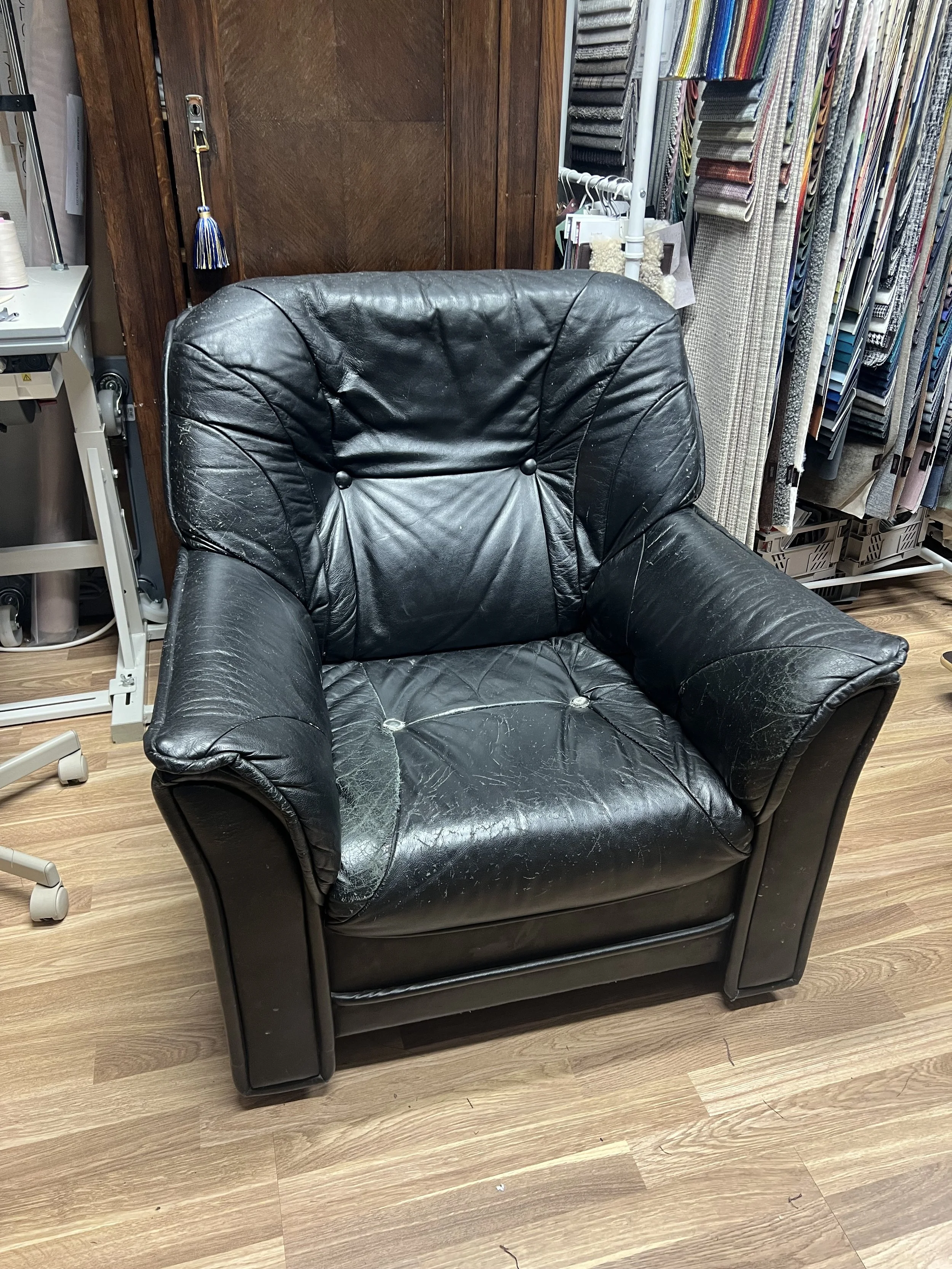 INNAN; IKEA-fåtölj