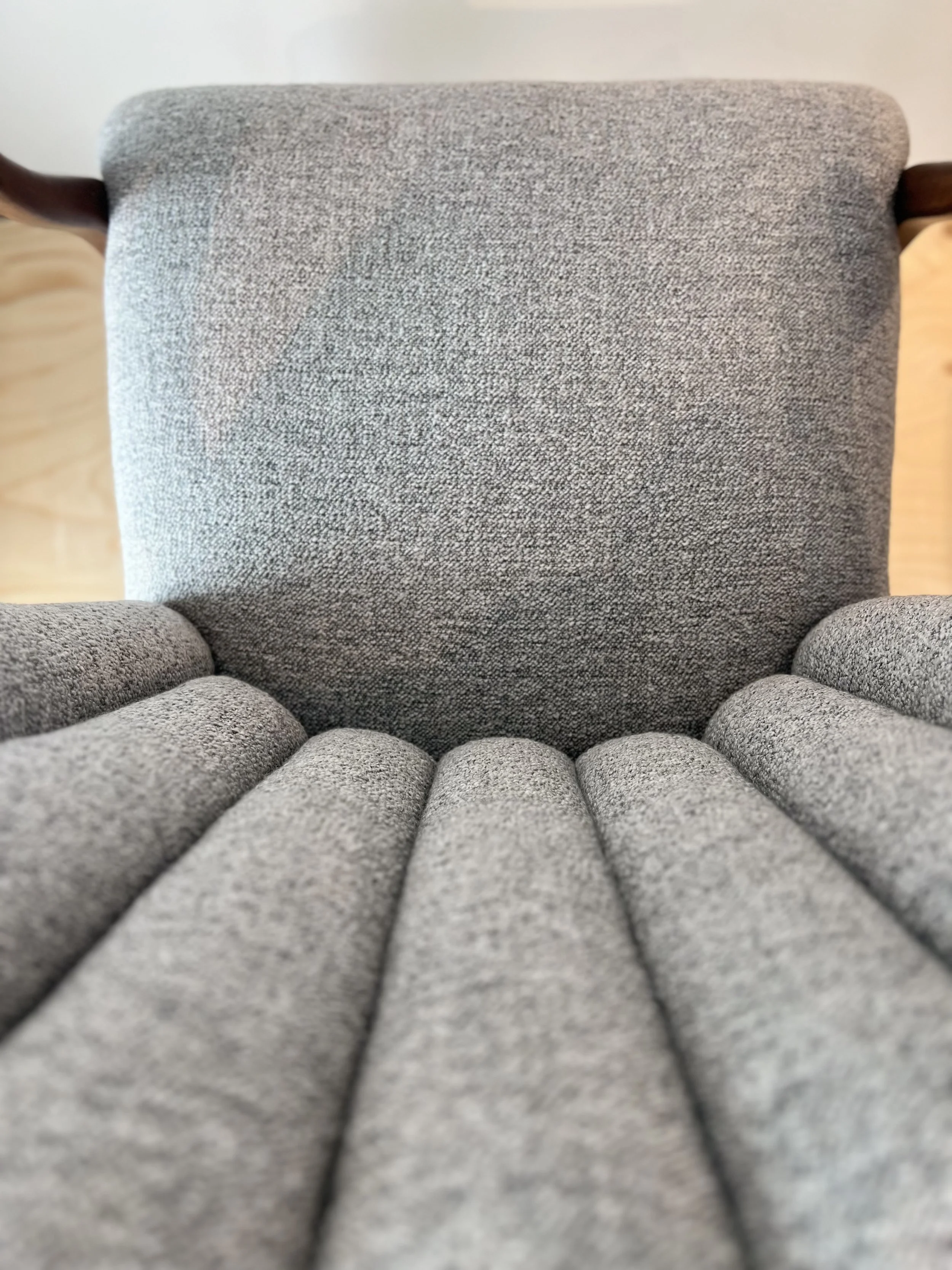 Omformade "pipor" i ryggen.