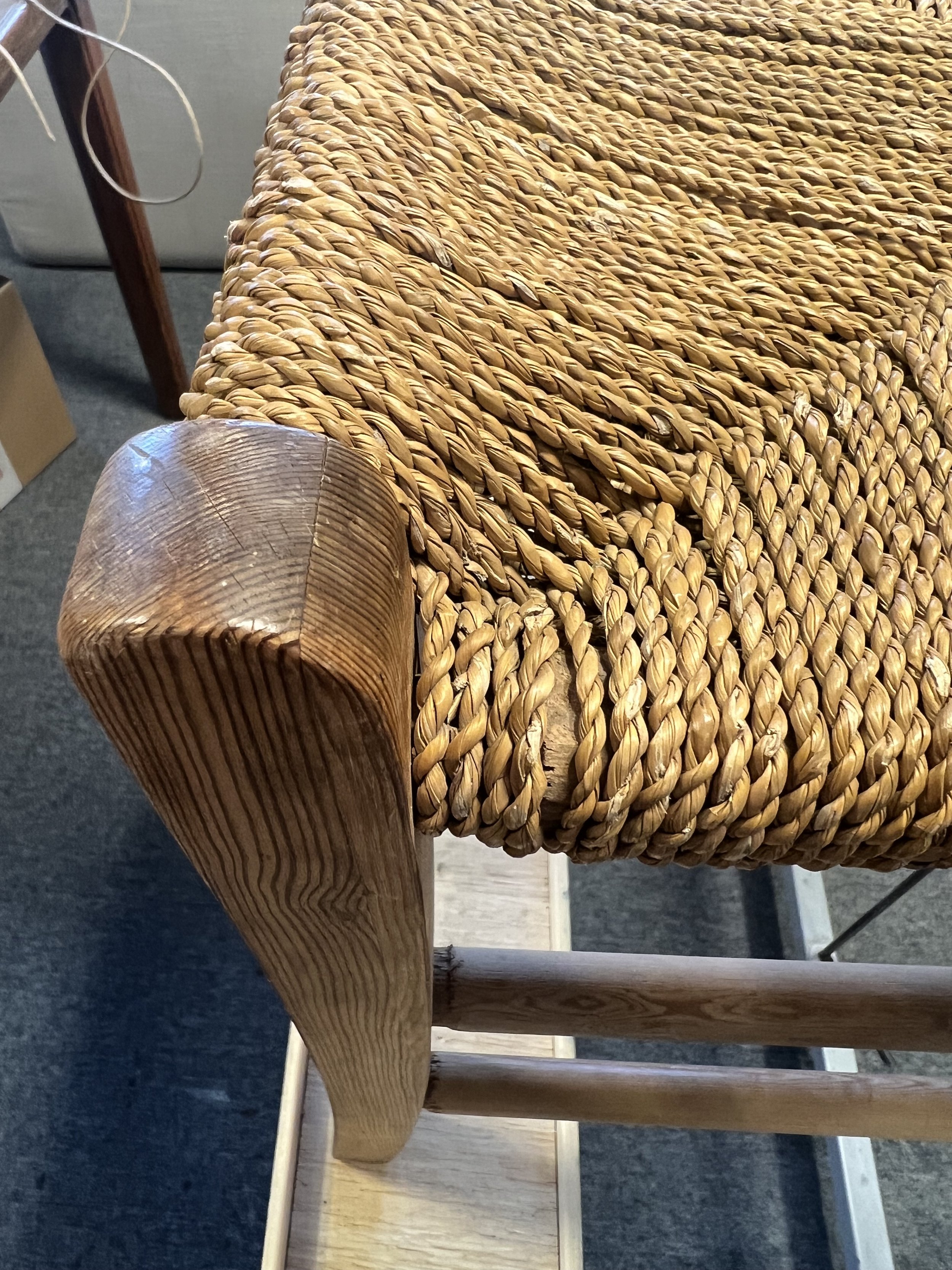 INNAN; Stol med kuverflätning 