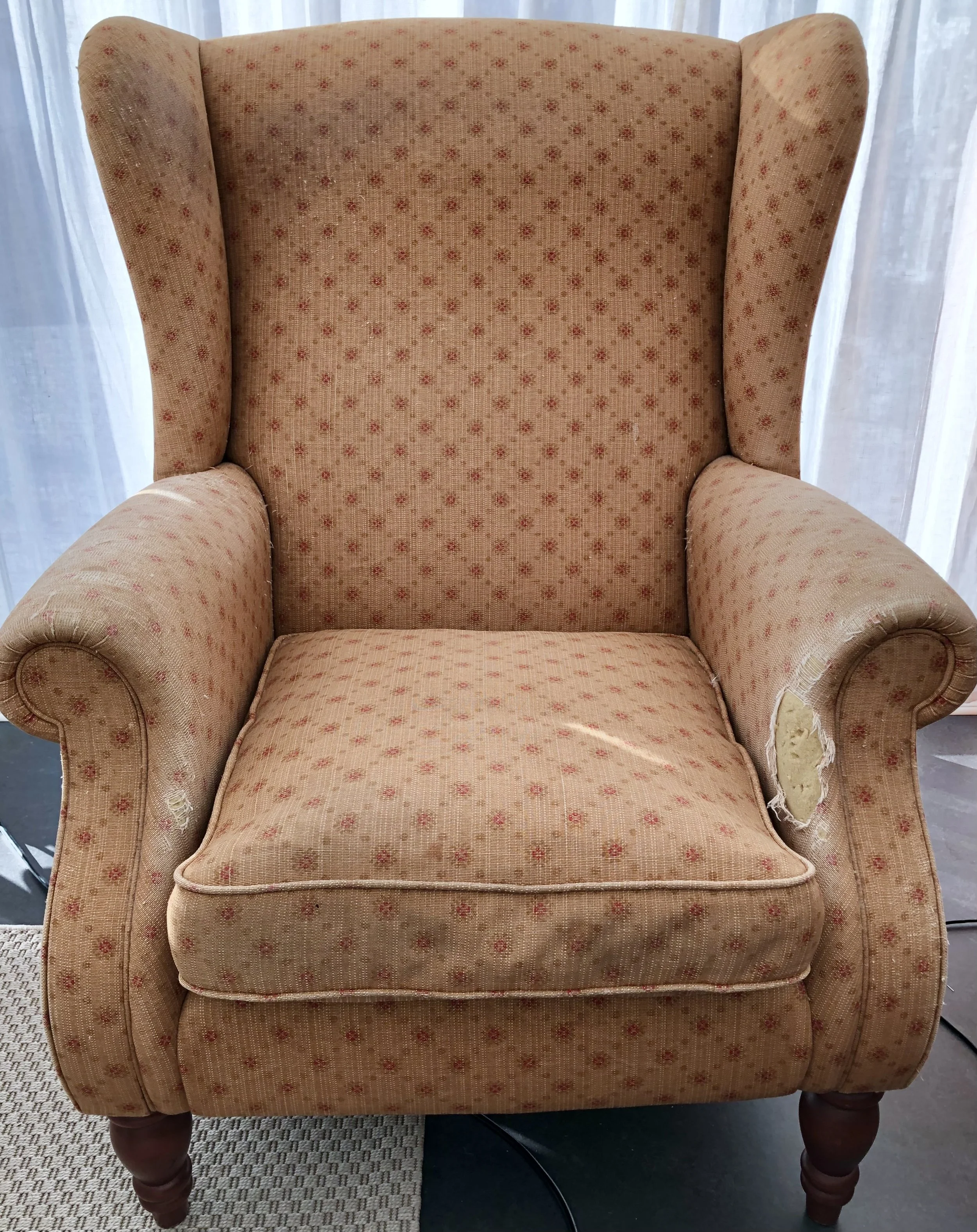 INNAN; Knoll-fåtölj