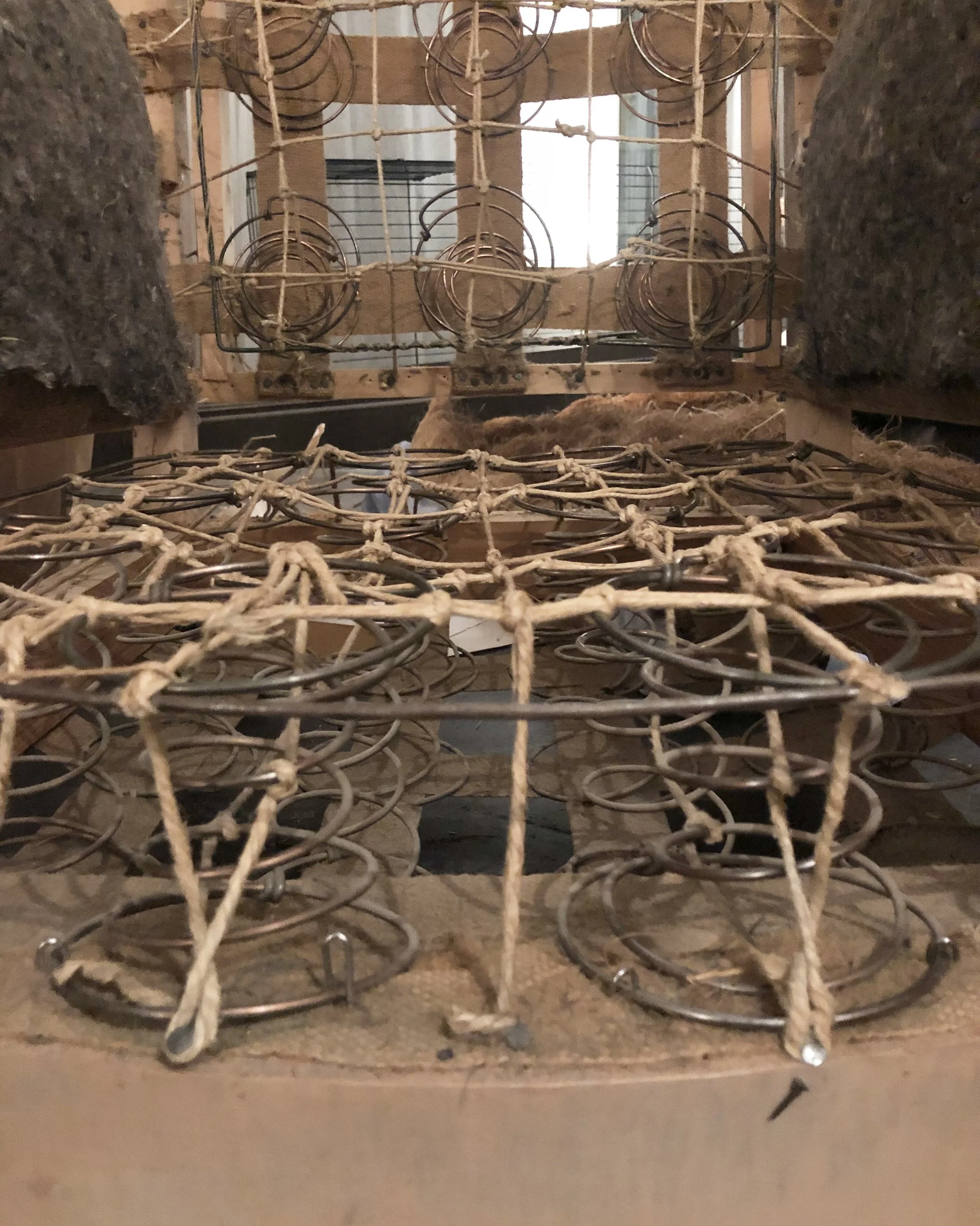 Gamla trötta sitsresårer.