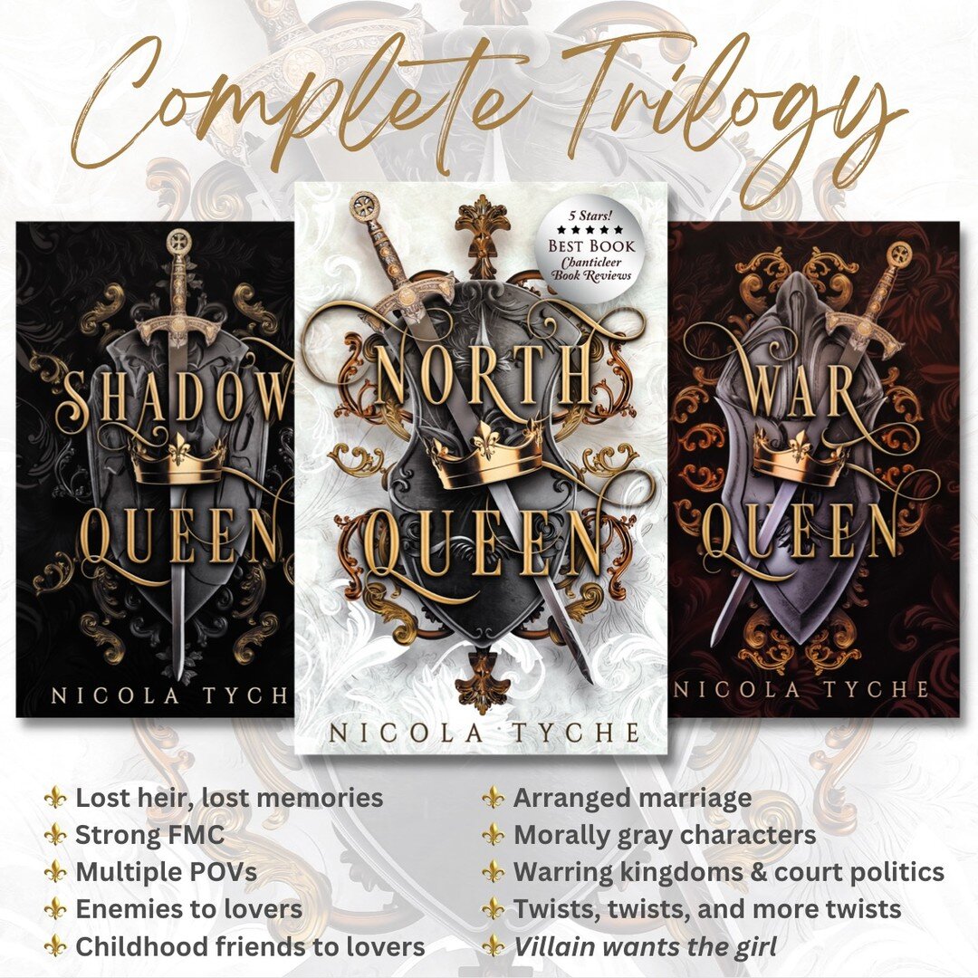 COMPLETE TRILOGY OUT NOW!

I&rsquo;m so excited&mdash;the complete Crowns trilogy is OUT NOW and available on Kindle Unlimited! This has been a project of passion for over ten years, and I&rsquo;m still in disbelief that it&rsquo;s finally out in the