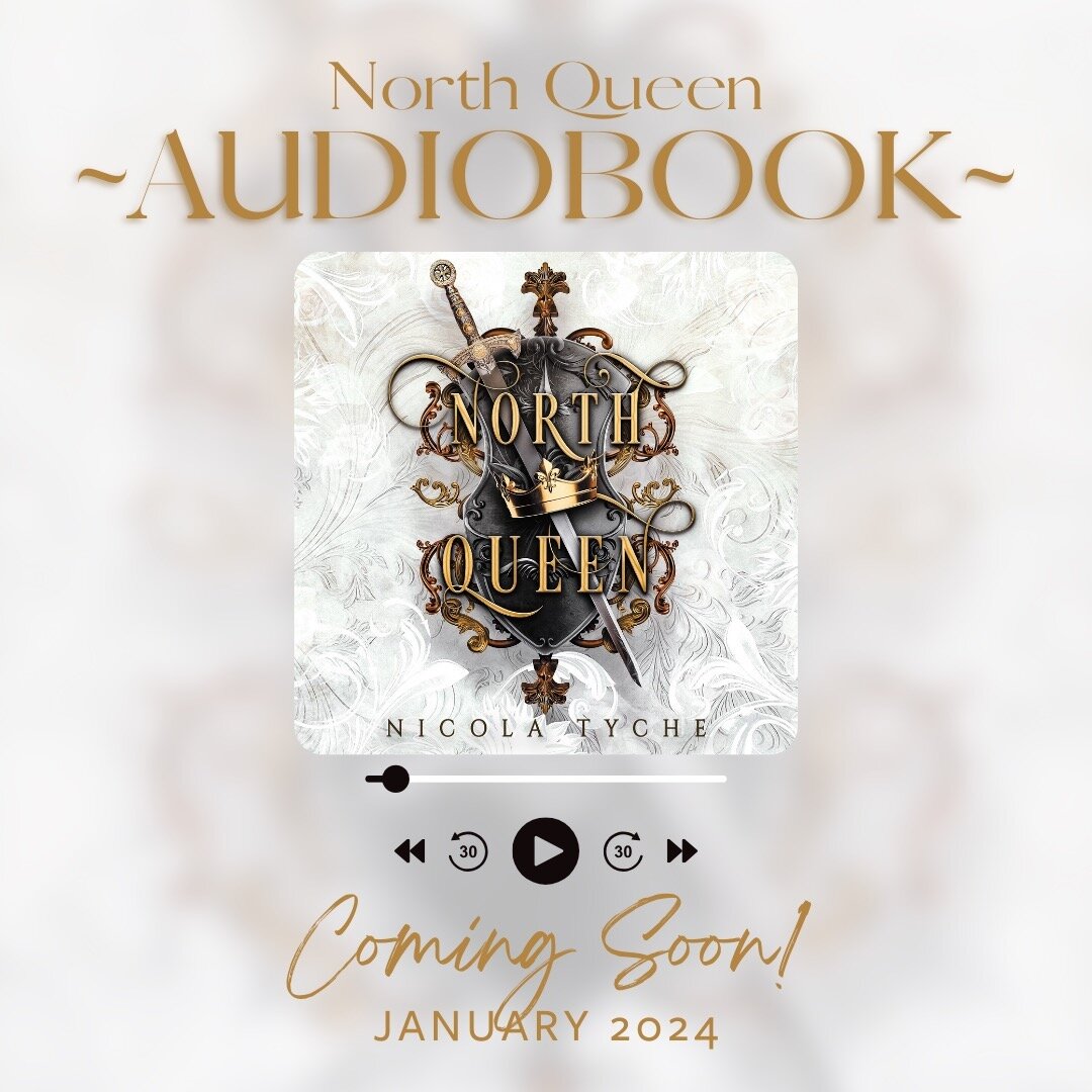 I have a couple exciting announcements over the next few weeks, but first I wanted to share that the North Queen audiobook is coming THIS MONTH! 

This is a multi-POV narration voiced by the incredible talents of Katherine Kennard, Connor Brannigan, 
