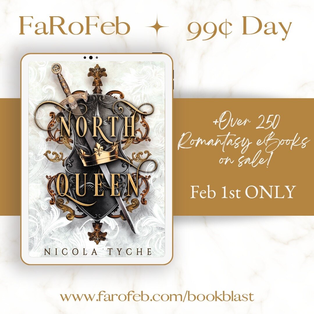 TODAY ONLY &ndash; Over 250 Romantasy and PNR eBooks on sale!

This includes North Queen, first book of the Crowns trilogy, which has never been discounted before! Grab it while you can! Stuff your e-reader (and tell your friends)!

See the books her