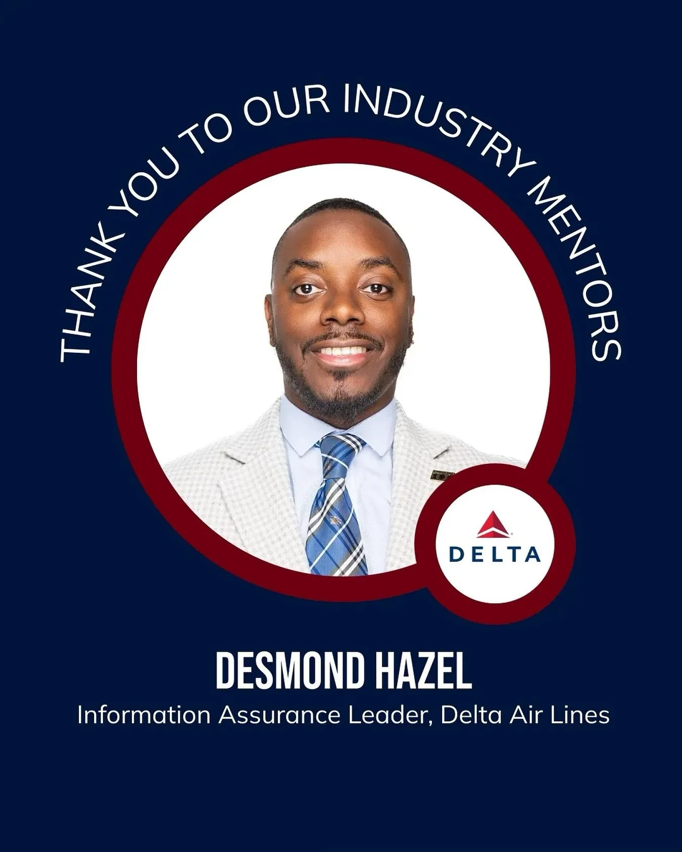 🌟 Meet Desmond Hazel, Information Assurance Leader at Delta Air Lines and proud Morgan State University alumnus! With years of cybersecurity expertise and credentials in CISSP and CRISC, Desmond leads innovative strategies to strengthen Delta’