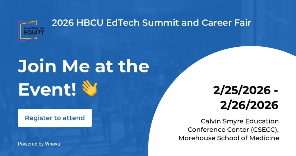 🚀✨ CodeHouse is heading to the 2026 HBCU EdTech Summit and Career Fair! We&rsquo;re thrilled to join the movement bridging technology, talent, and equity in education.

Stop by our booth at the Calvin Smyre Education Conference Center (CSECC) to con