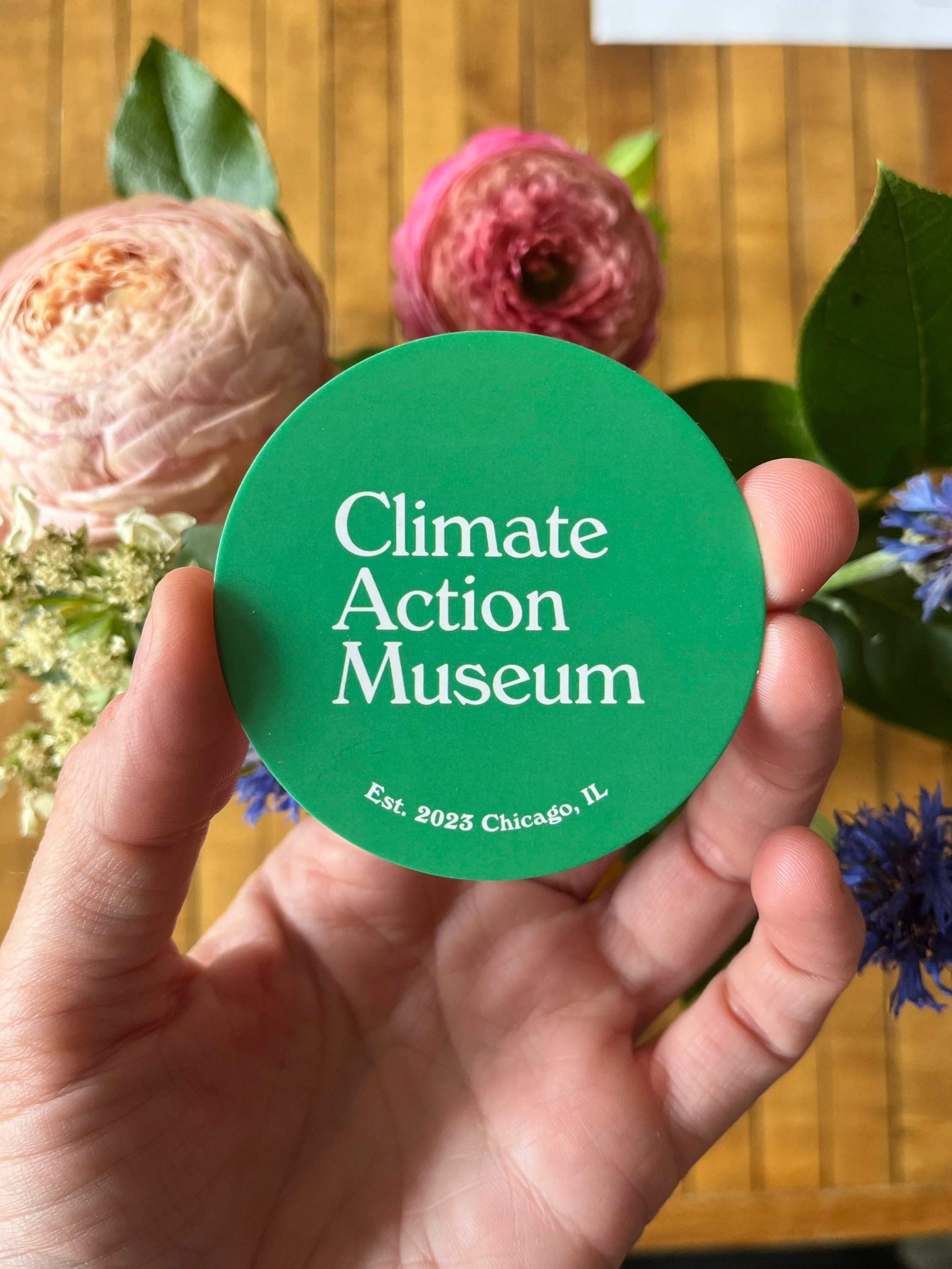 Climate Action Museum calling cards