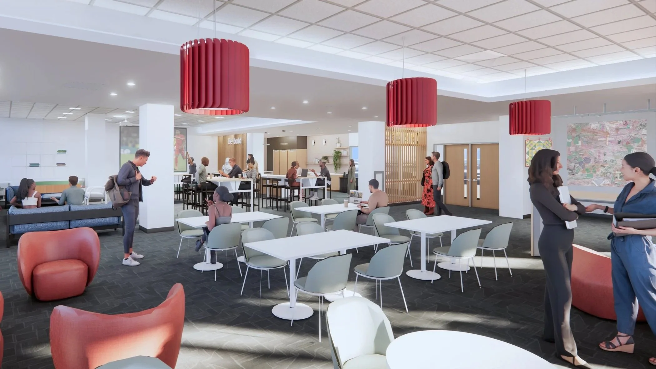 On the Boards: University of Chicago Harper Lounge Renovation