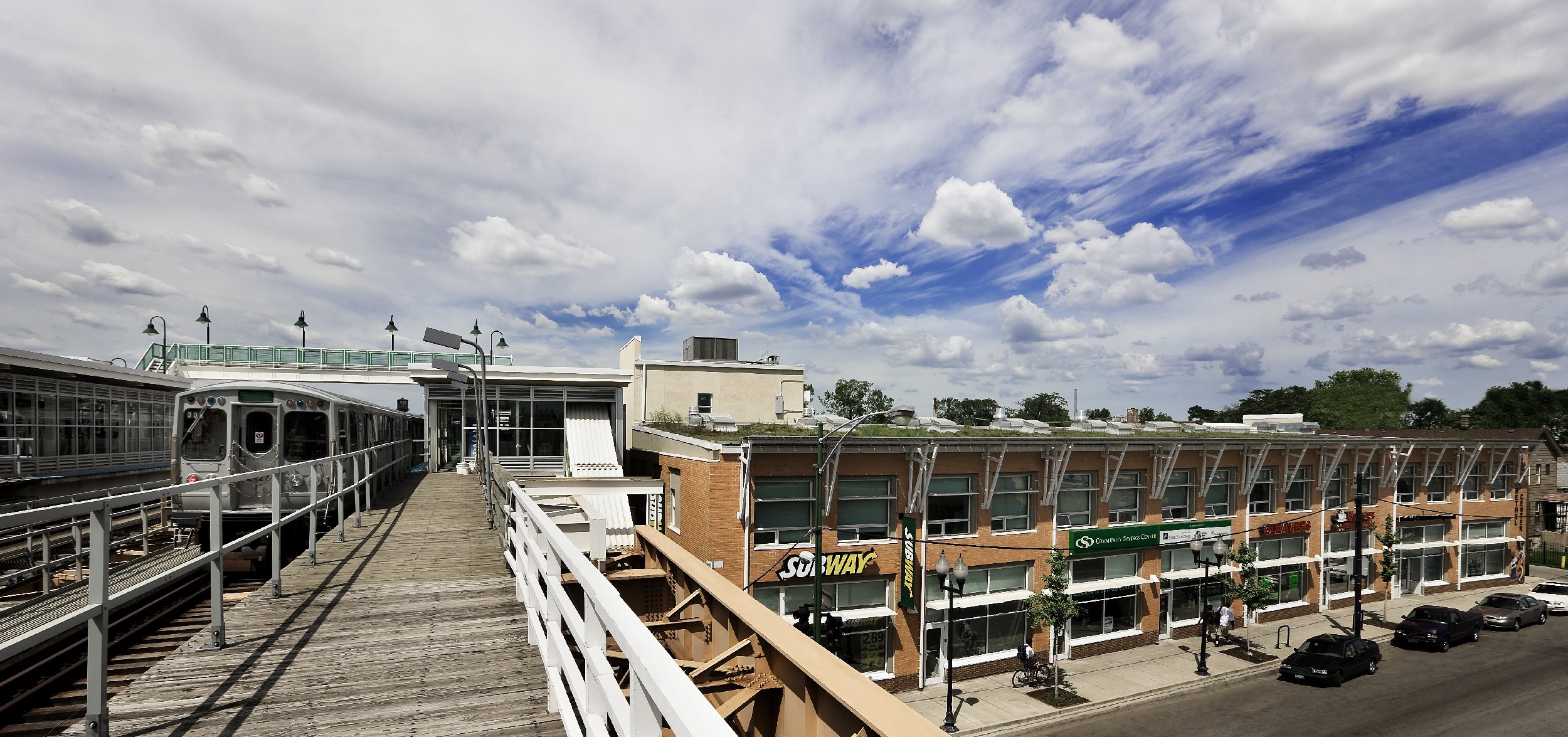 Our partnership with Bethel New Life resulted in a visionary Neighborhood Center plan that creates a walkable neighborhood anchored by a new park. This imaginative plan included a full transit center equipped with retail space, employment offices, a