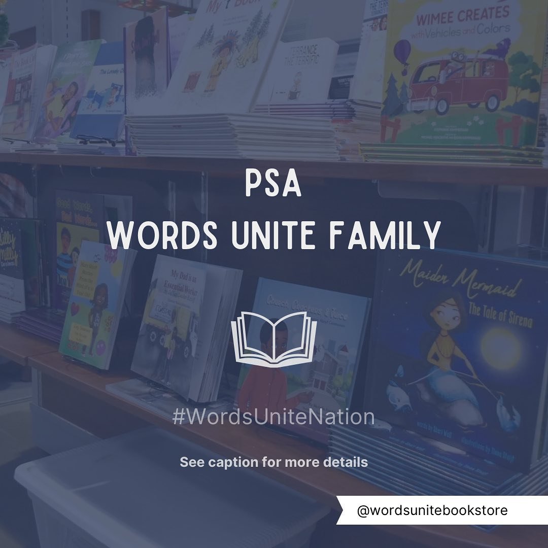 📢 Attention Words Unite Bookstore Family! 📚✨ Due to technical difficulties, we&rsquo;re migrating to a new Facebook page. 🚀 We&rsquo;re grateful for your support as we continue to grow! 🌱 Please join us on our new page - link in bio! 💻 Don&rsquo