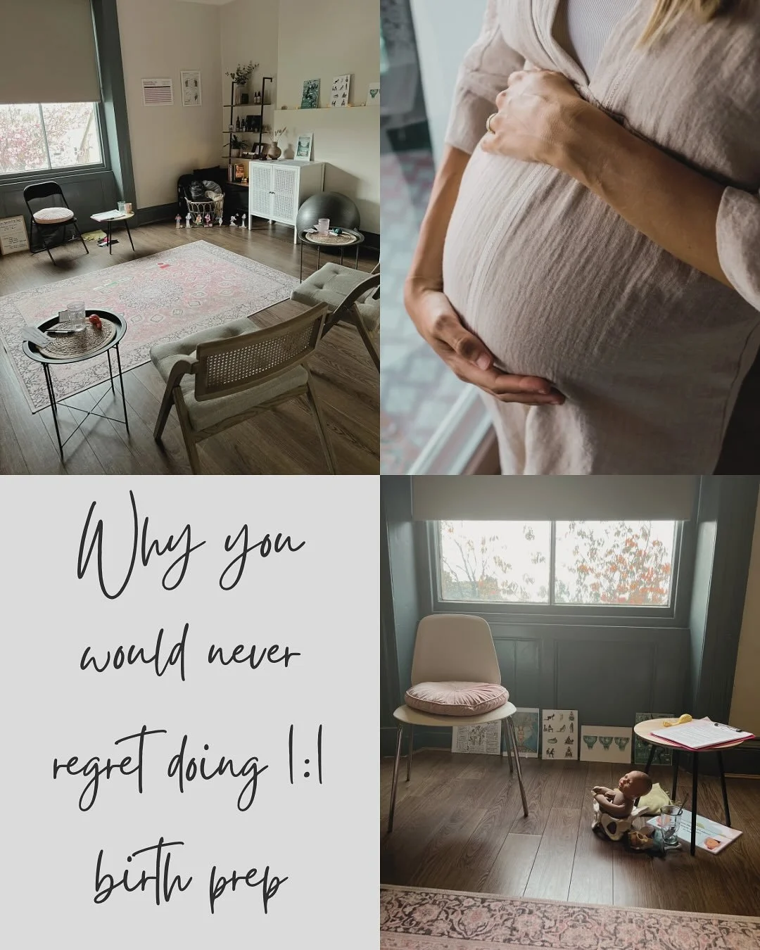 Whether it&rsquo;s a Hypnobirthing Masterclass, a refresher, or a Caesarean Section Birth Preparation course, a 1:1 option is simply something you will not regret investing in. 

The benefit of local knowledge from a practicing midwife just tops this