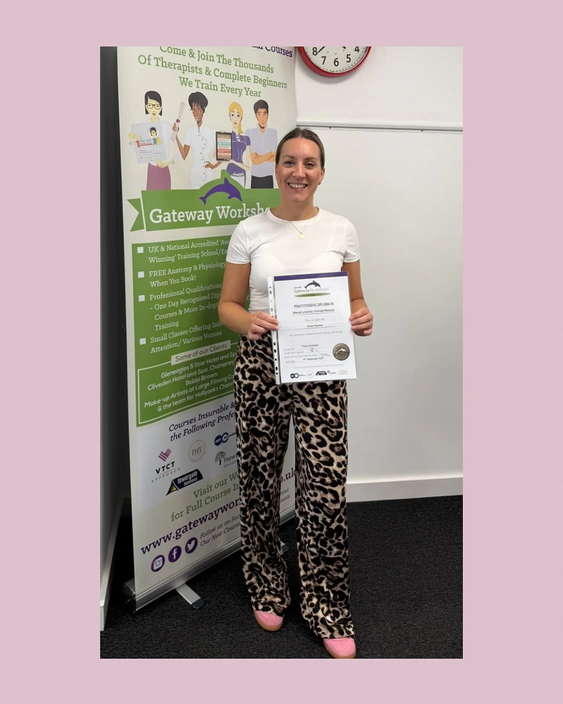 Yey, I have completed Manual Lymphatic Drainage training 🙌 

Using the Vodder technique, MLD involves very light, rhythmic, pumping movements and stretching of the skin to redirect the flow of lymph in the body, aiding drainage of waste, toxins, exc