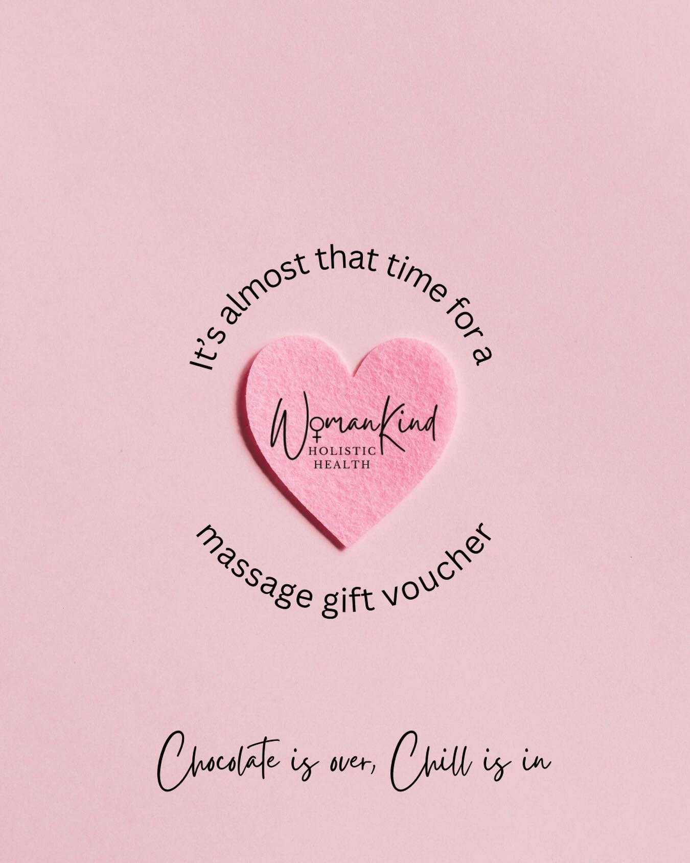 Ladies&hellip;make sure they see this post 😉
Massage over flowers. Chill over chocolates. 
Or just go ahead and treat yourself!