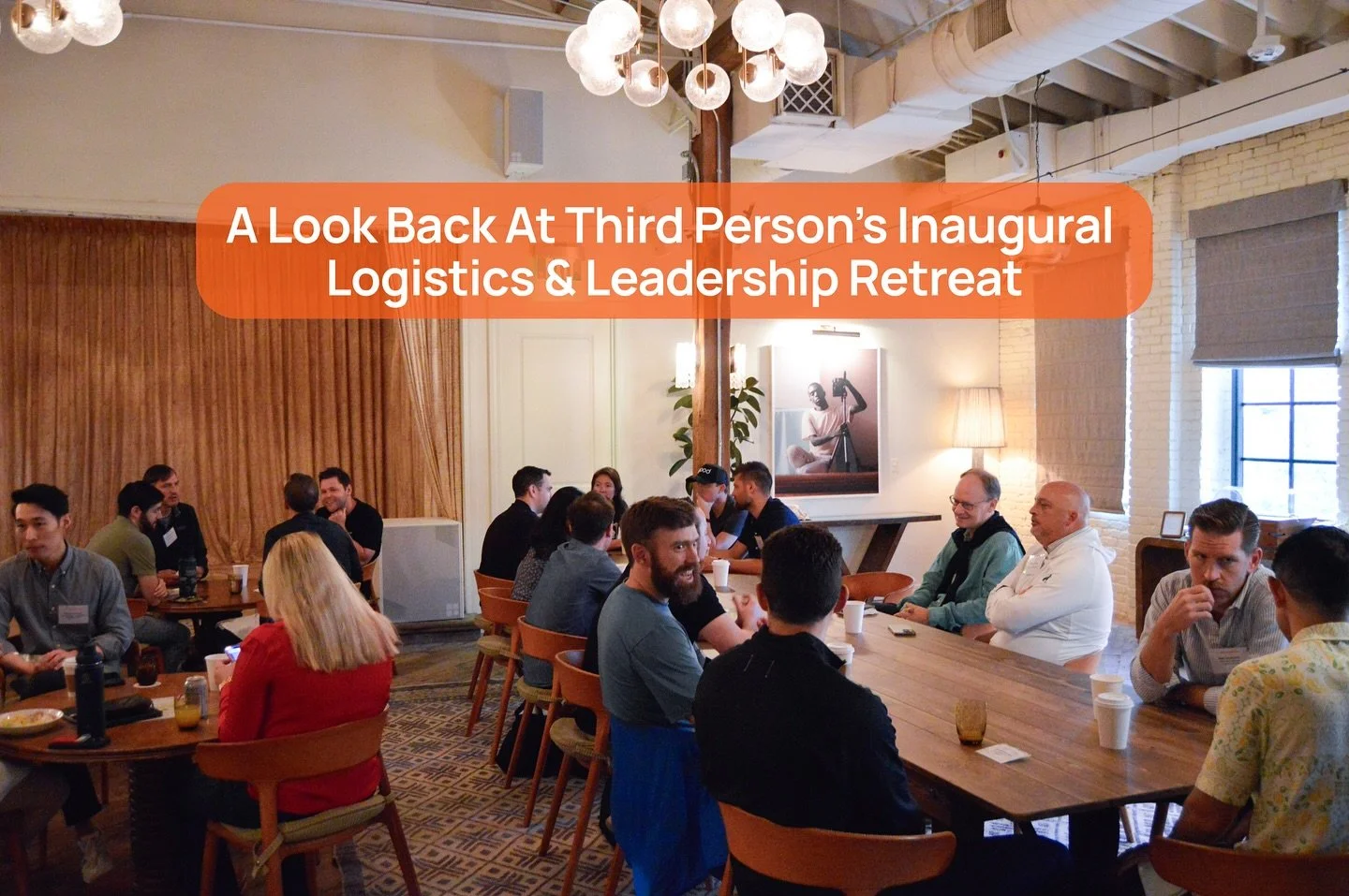 A look back at Third Person’s Inaugural Logistics & Leadership Retreat last month✨What an amazing group of people and so many incredible moments!
We’re already counting down the days to the next one! The Spring 2026 Retreat is happen