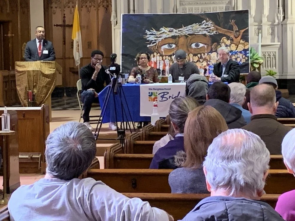 Prentice Butler, TNB Executive Director, introduces the panel.