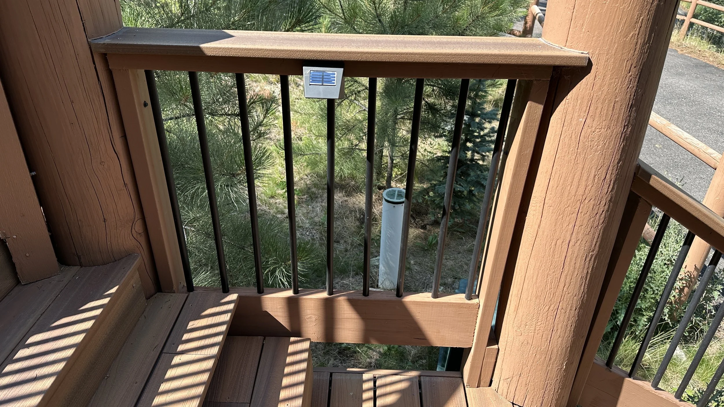 Deck railing repair