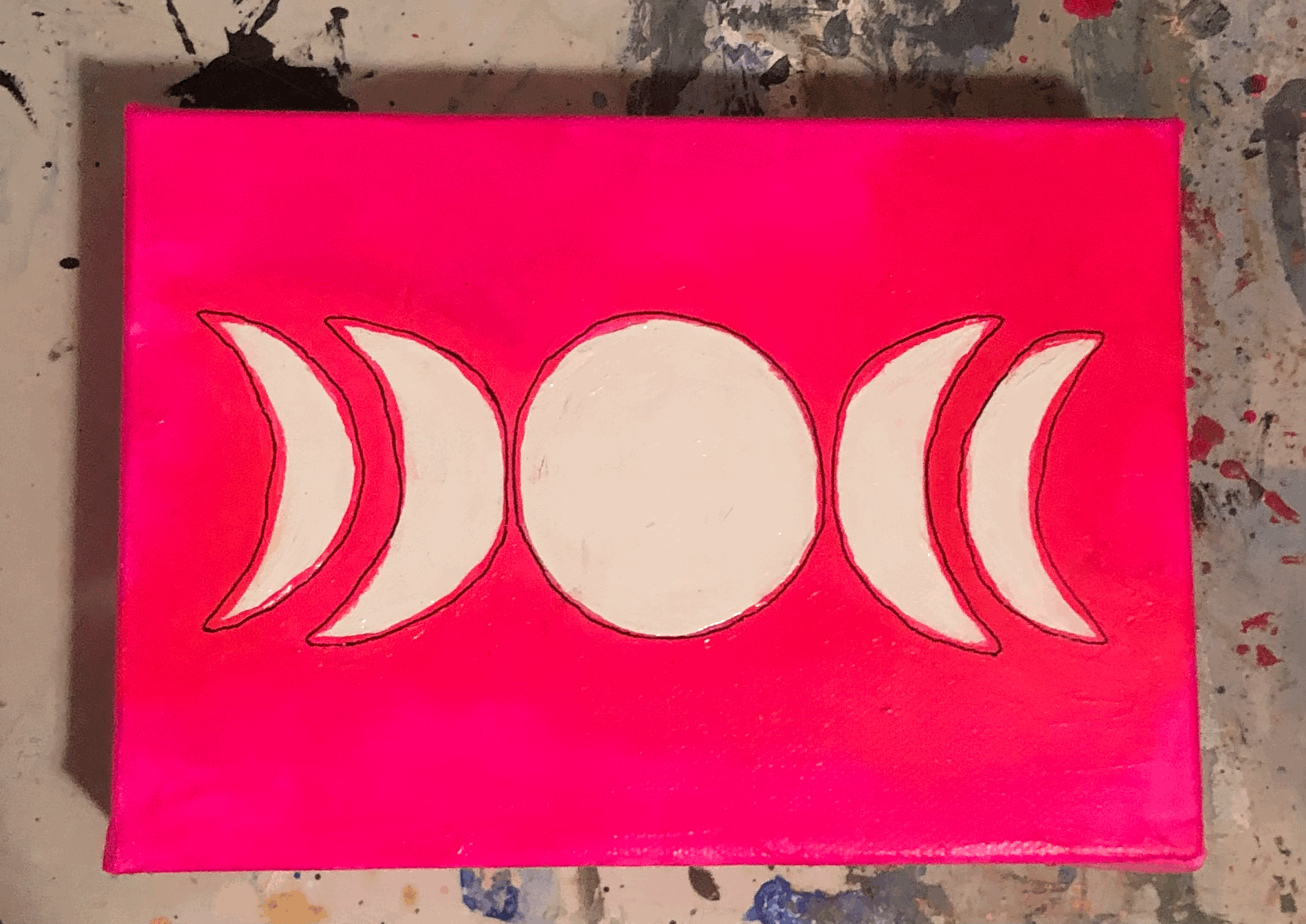 Moons (pink)