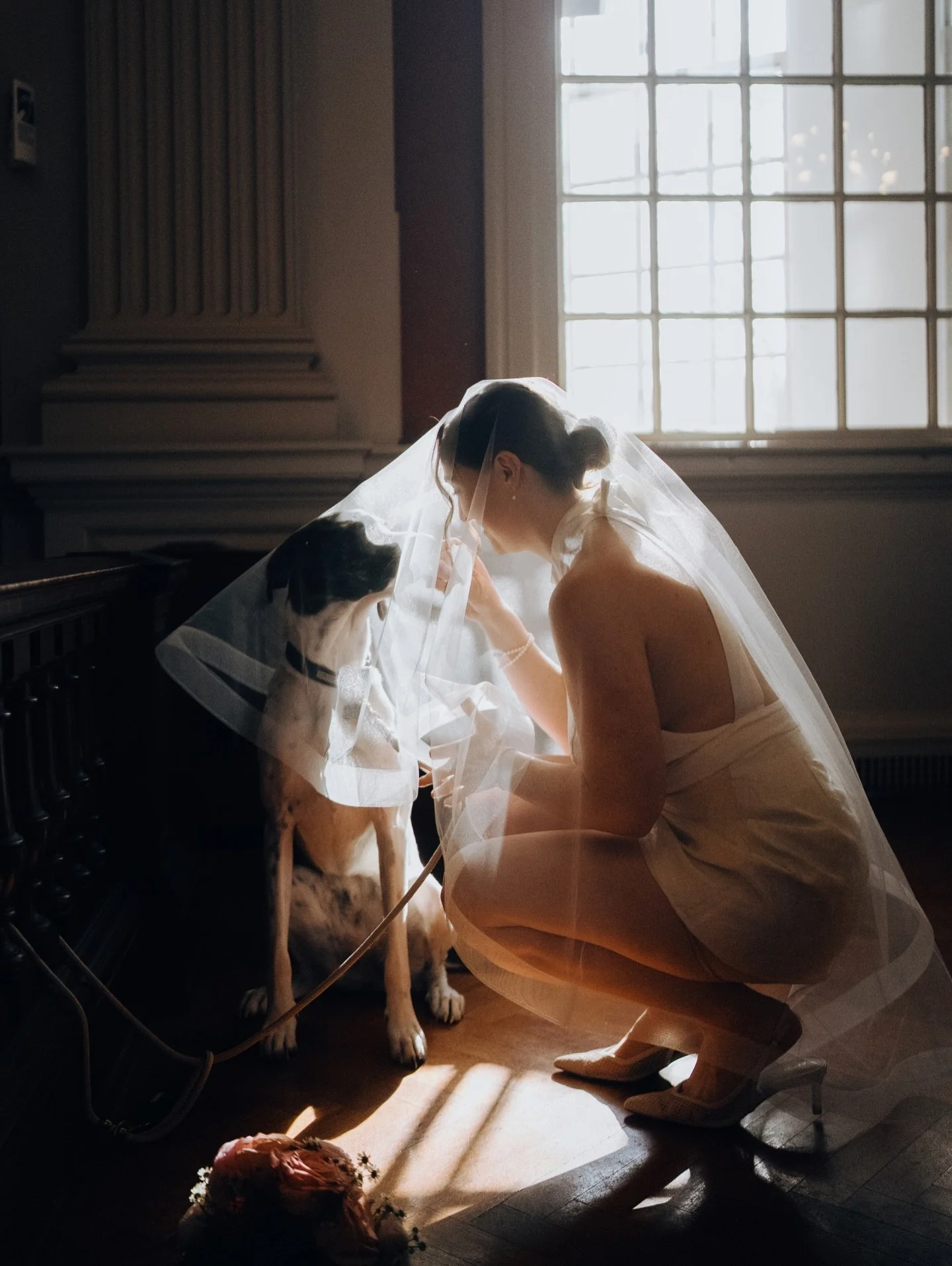 A veil
Warm light
Pizza on a bench

The real version
Not the polished one

#summerstfilms #cinematicdocumentary #documentaryweddingphotography #bostonweddingphotographer #newtoncityhallwedding