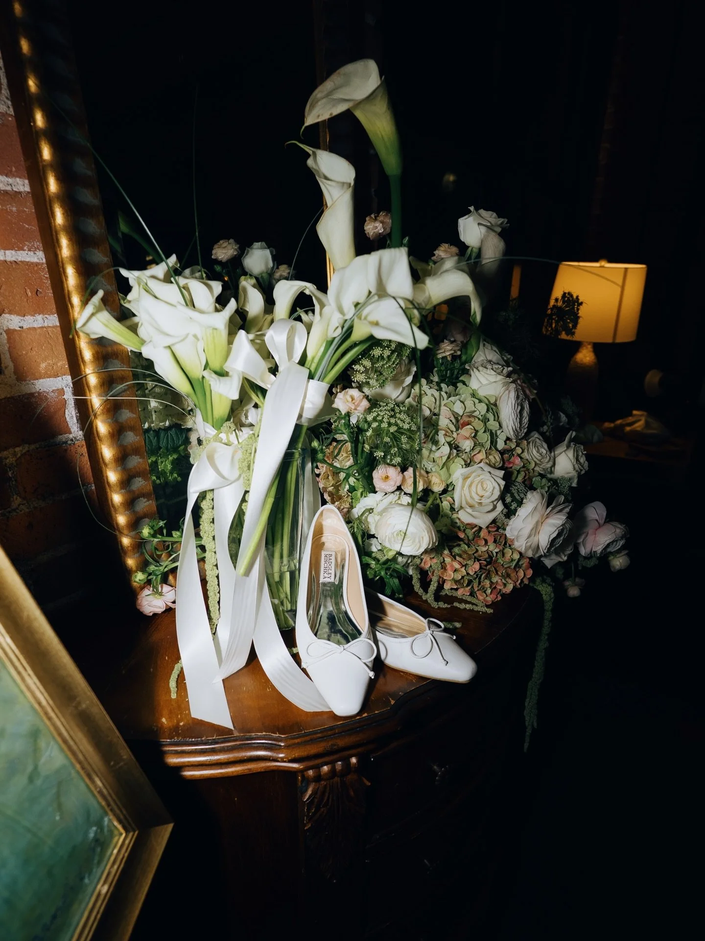 Started the day slowly.

Getting ready with her people,
the quiet before everything begins.

Then the first look &mdash;
just the two of them,
holding that moment a little longer.

Nothing felt rushed.
even walking down the aisle,
it felt like time k