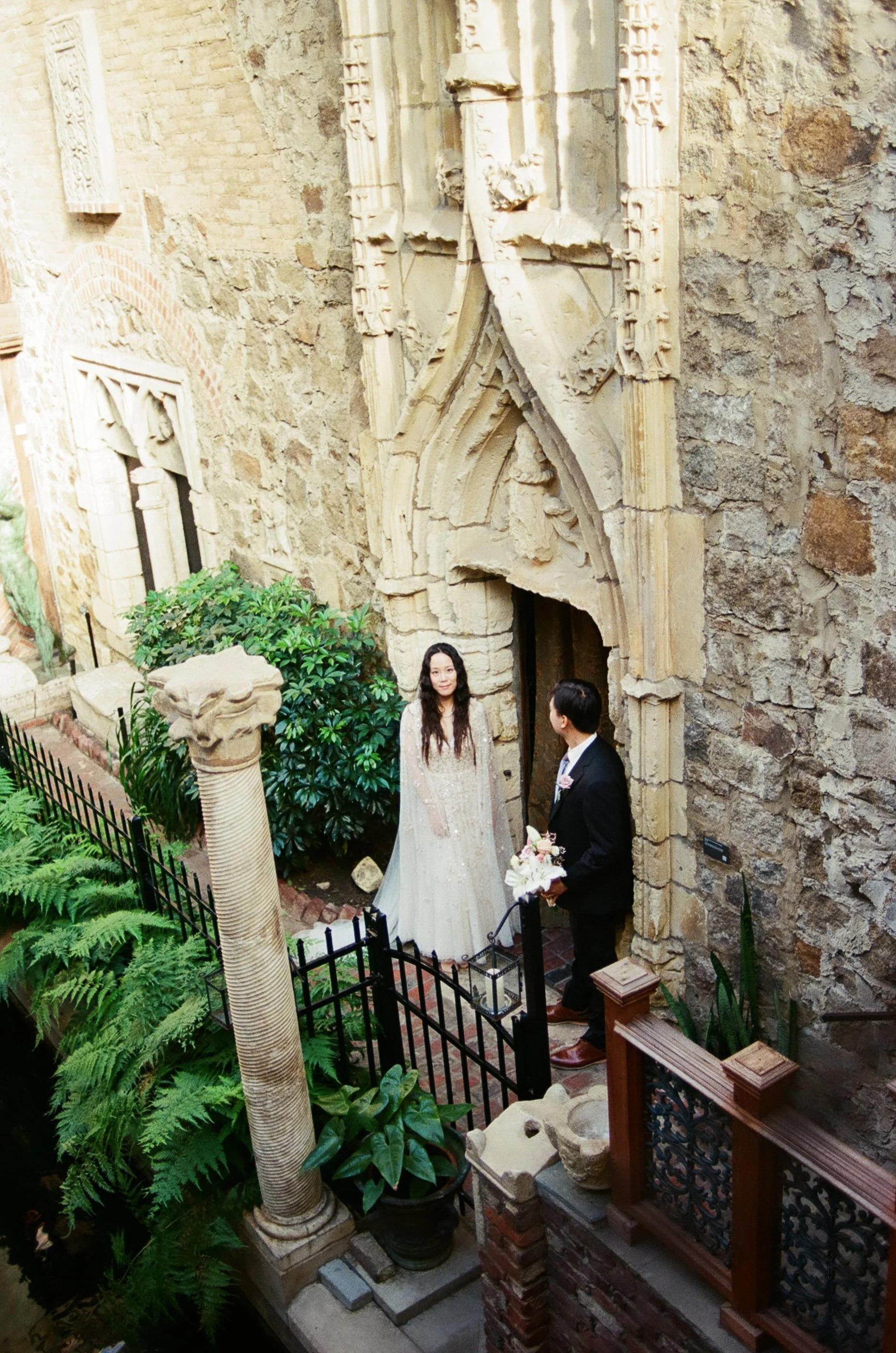 A City Hall Wedding in Malden City Hall &amp; Editorial Portraits at Hammond Castle Museum