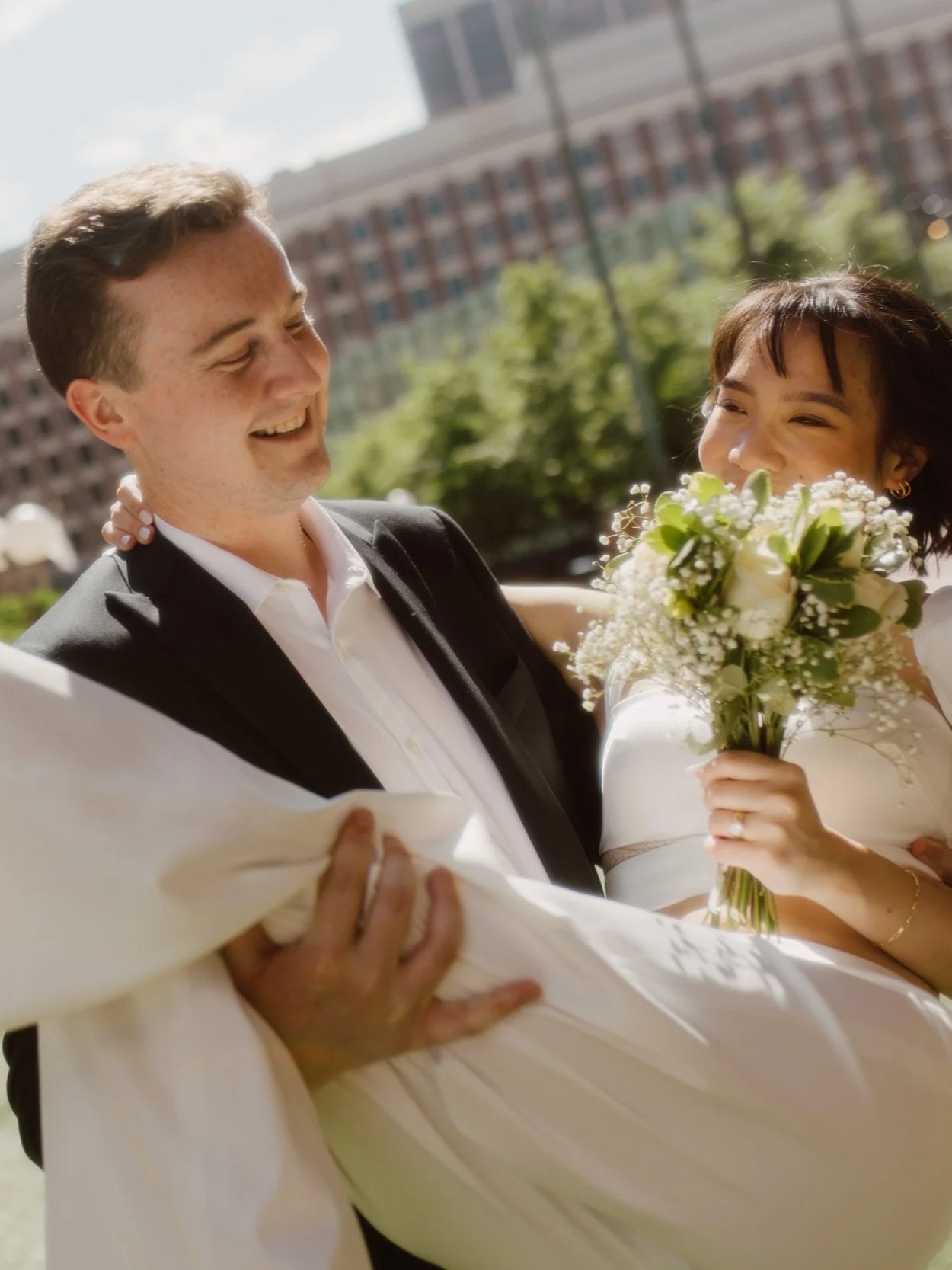 A Magical Elopement at Boston City Hall | Sam + Brittany