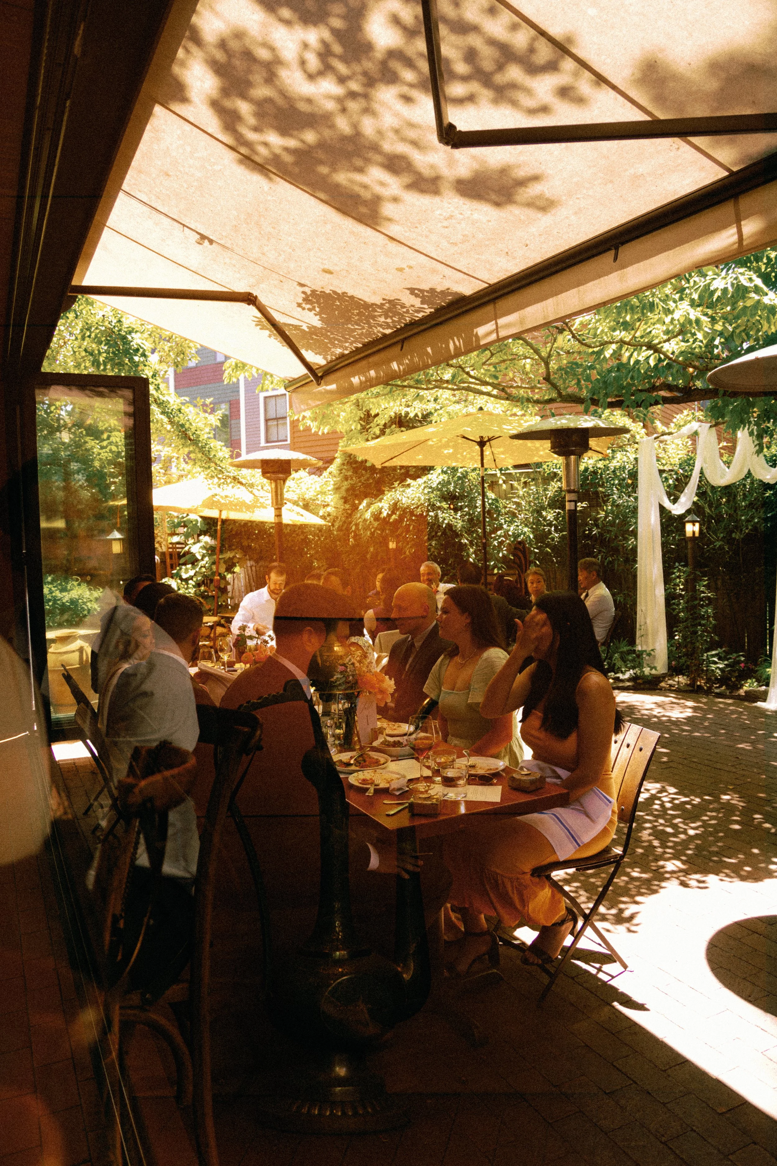 A Garden Wedding At Oleana Restaurant — Cynthia &amp; Dave