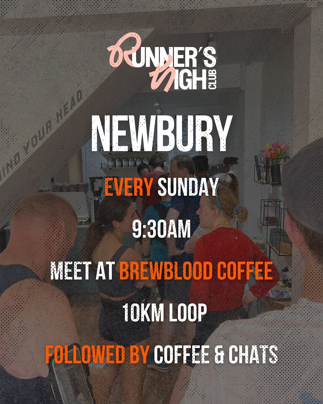 NEWBURY - we kept our promise, will you?🏃&zwj;♀️🏃

We&rsquo;re back this Sunday (and every Sunday, rain or shine!) for our social 10k run and coffee with @brewblood_coffeeco ☕️

Sign up via our website to join the club (link in our bio) - we can&rs