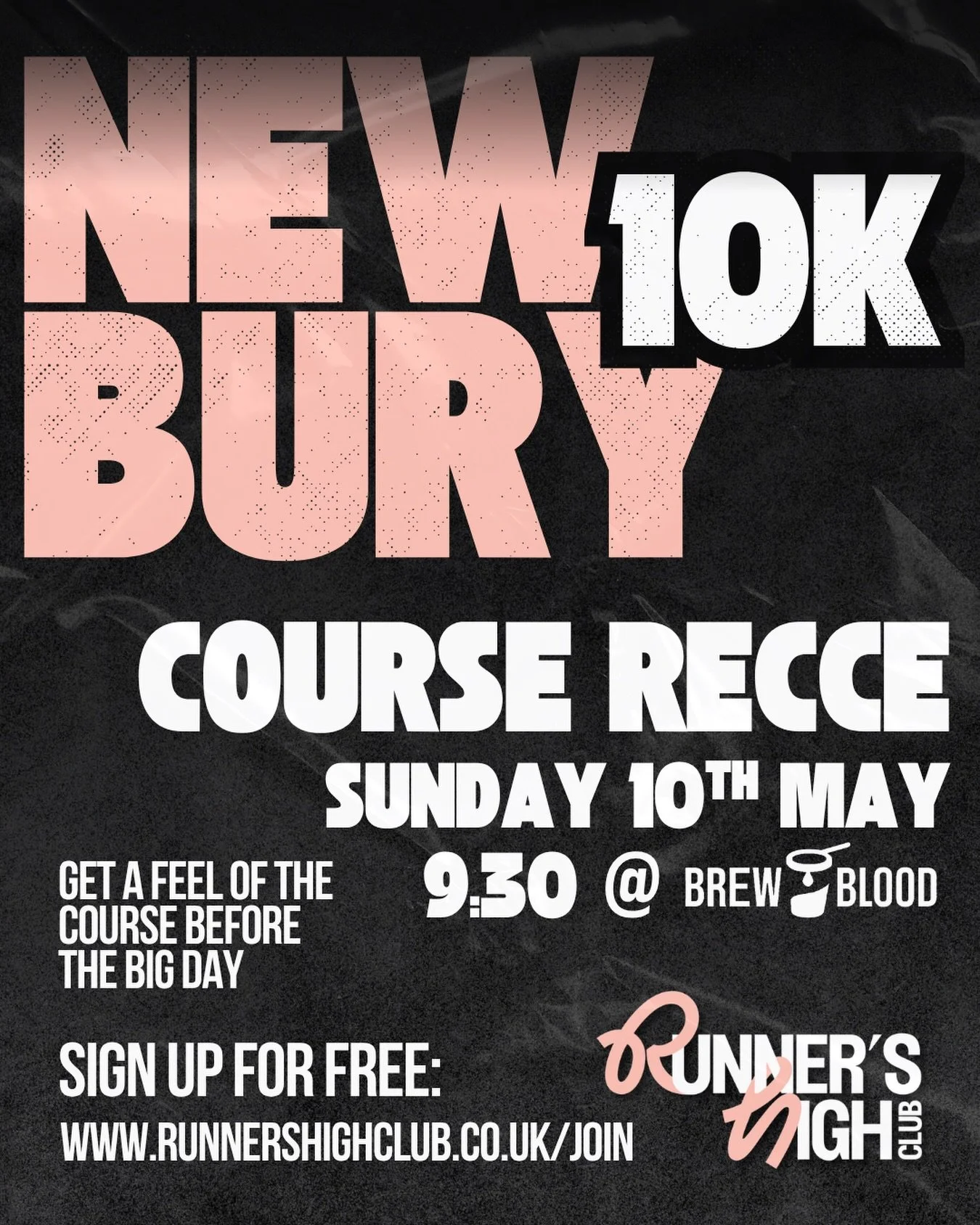 ‼️Attention Newbury‼️ This Sunday we are switching things up and treating you to a cheeky course recce of the Newbury 10k!

This is the perfect opportunity to get familiar with the course with people that you may be running alongside with on the big 