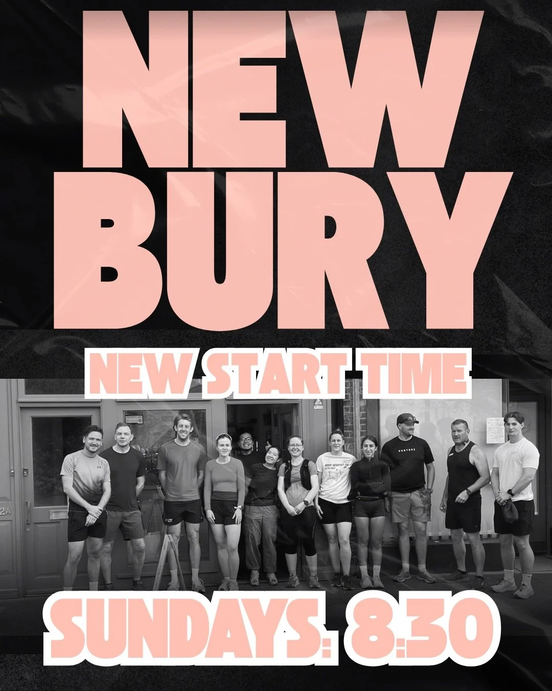 📣ATTENTION NEWBURY📣

As the weather gets warmer, we have some updates for you:

1. We are shifting our start time by an hour, to 8:30am, to avoid running in this hot hot heat🥵 Location remains the same!

2. After the success of the Newbury 10k rec