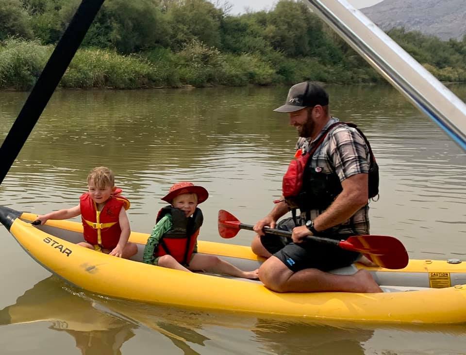 Inflatable kayak rental in Colorado