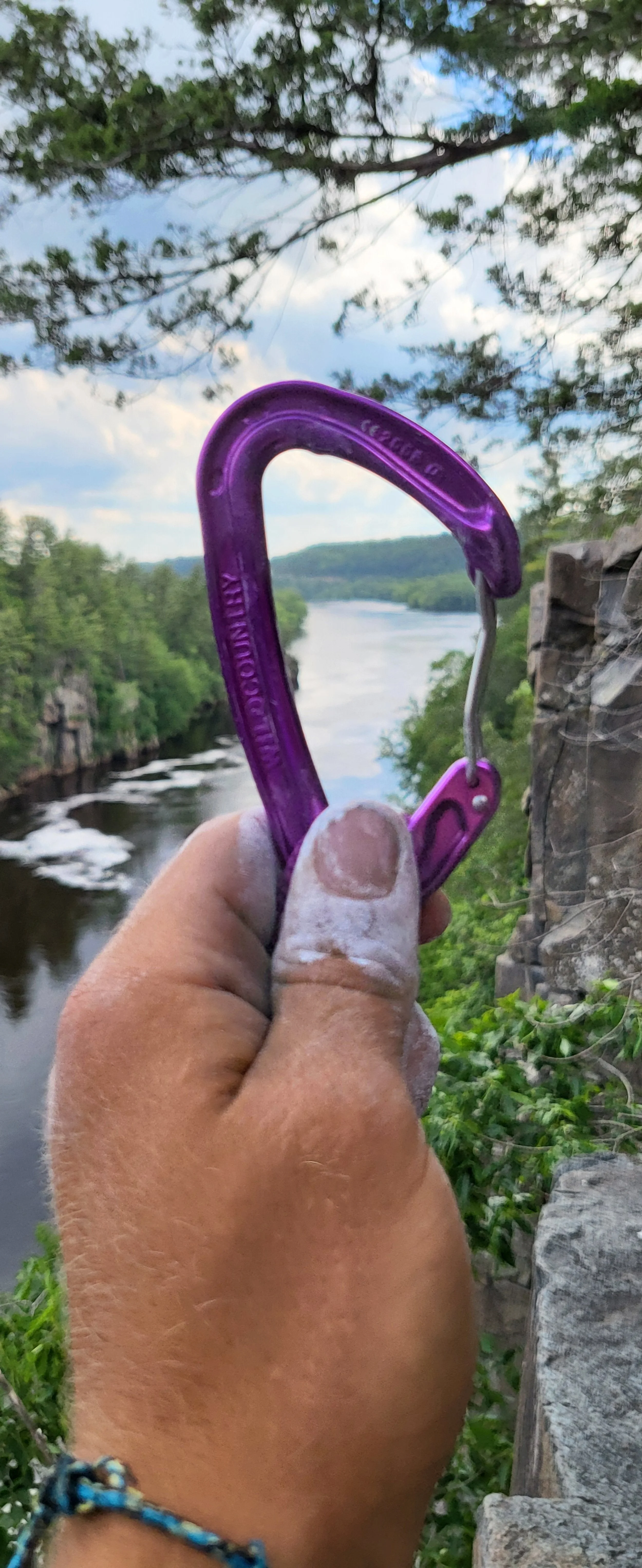 St. Croix River view from the Interstate park Cliffs
