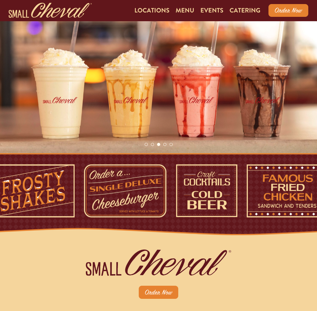 Small Cheval | Website Design by Week of the Website